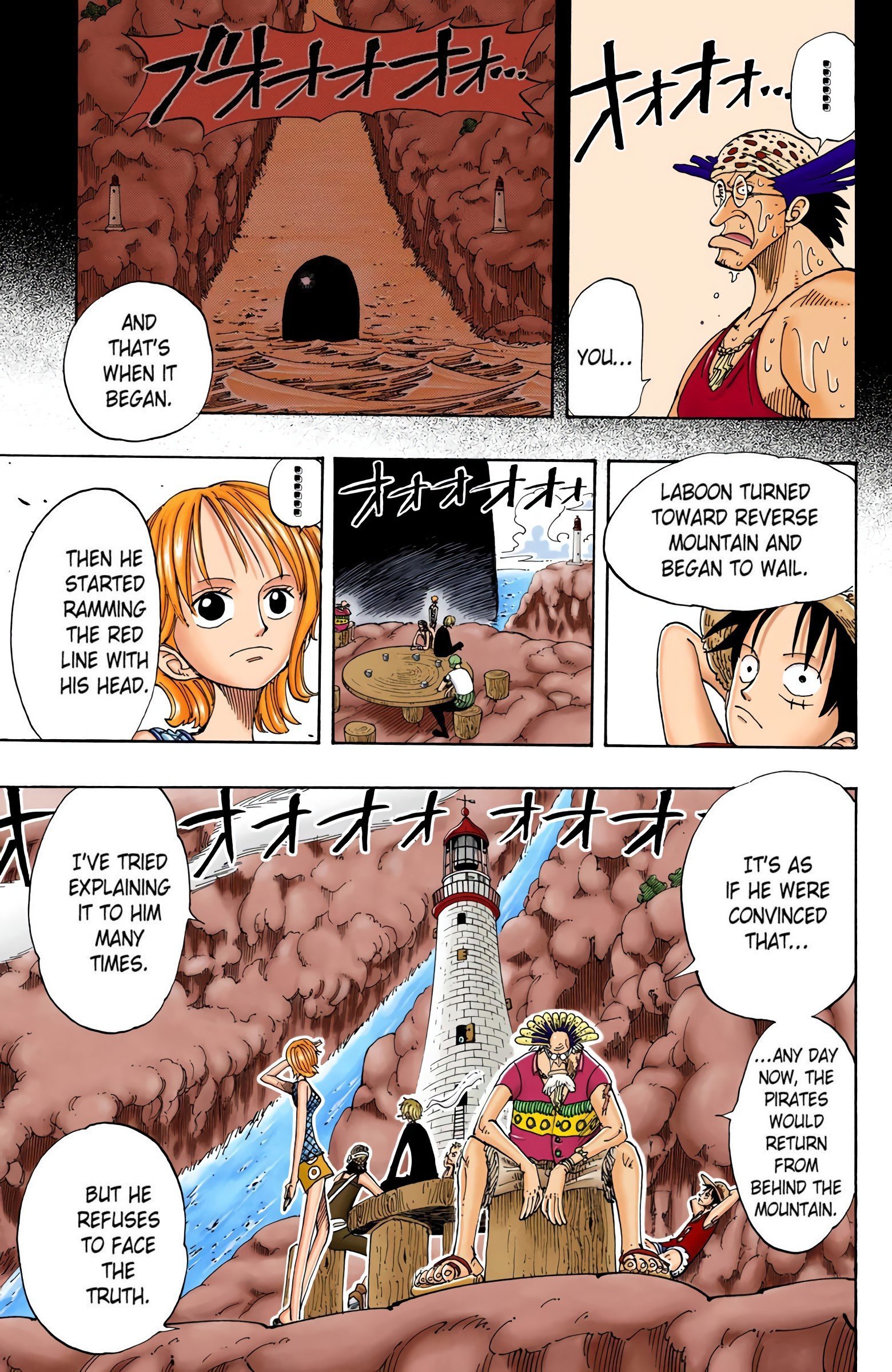 One Piece Colored Manga