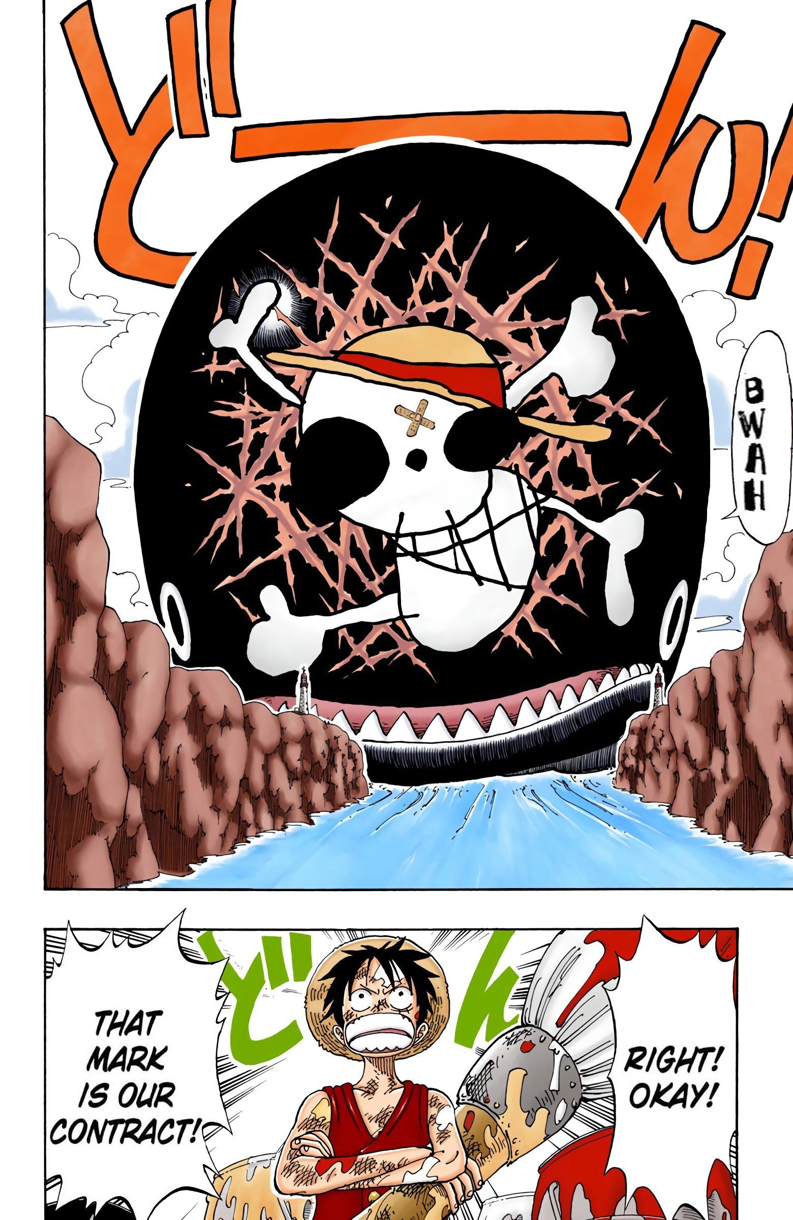 One Piece Colored Manga