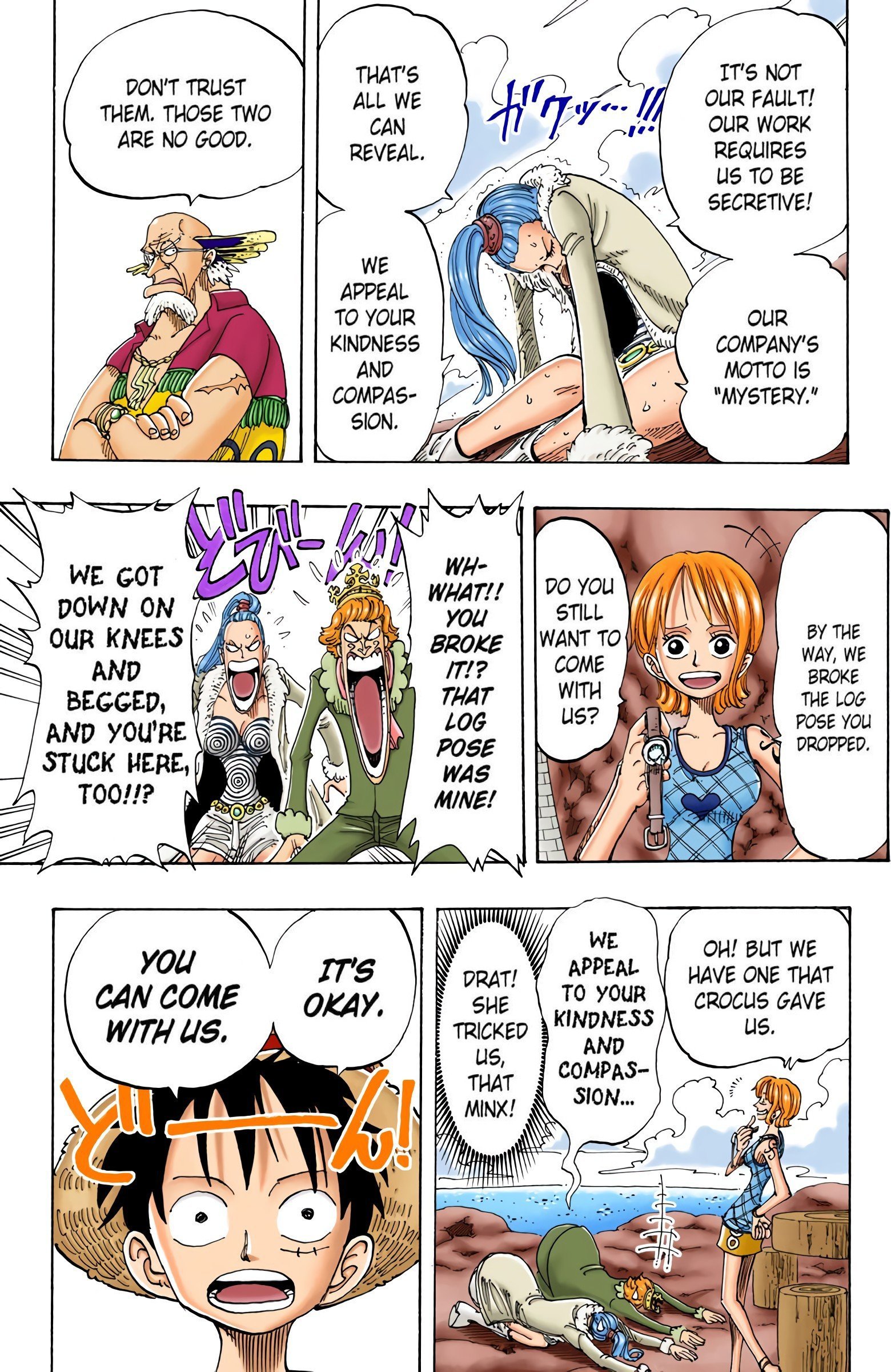 One Piece Colored Manga