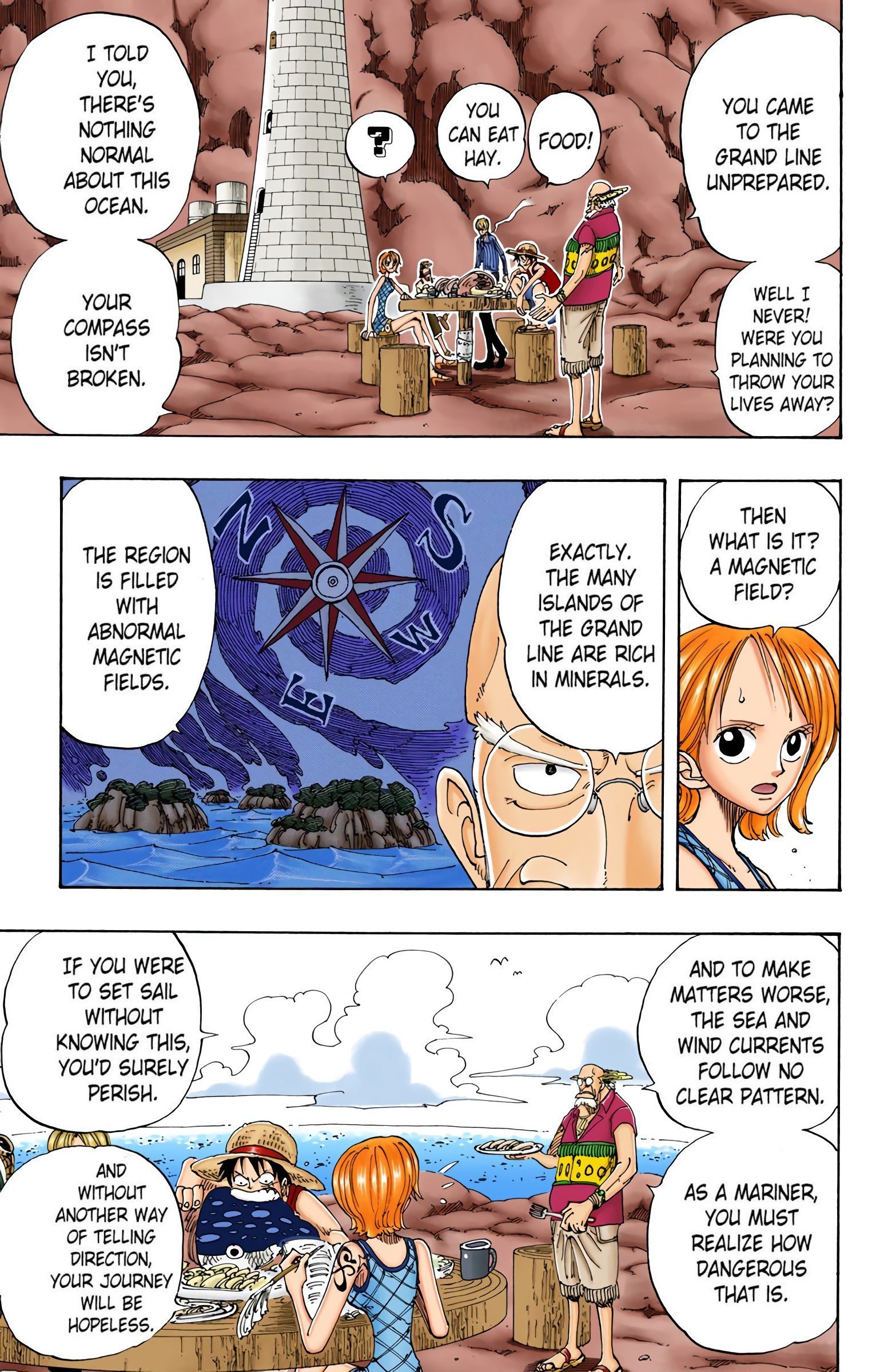 One Piece Colored Manga