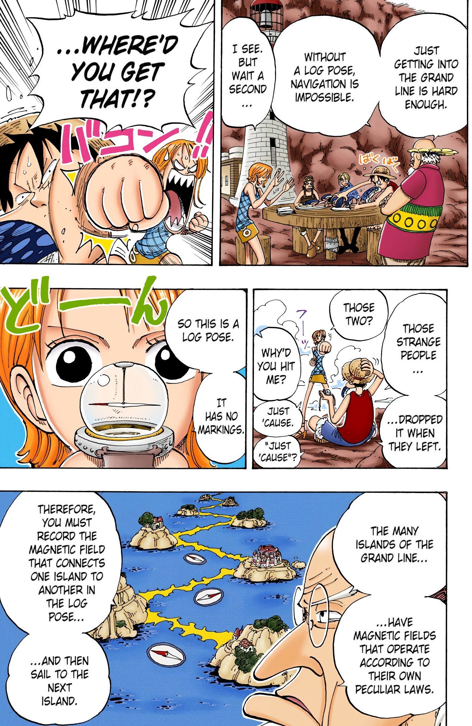 One Piece Colored Manga