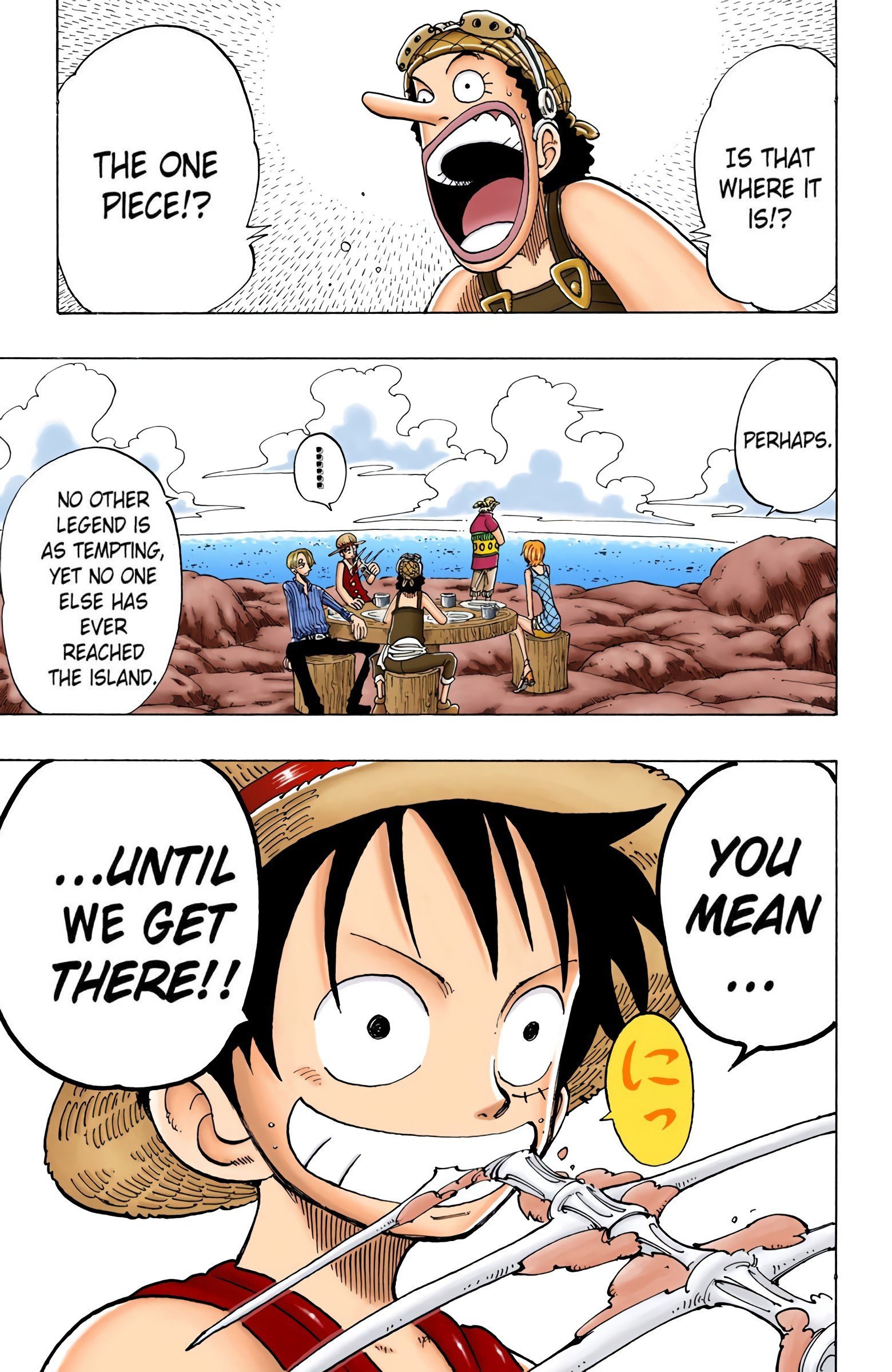 One Piece Colored Manga