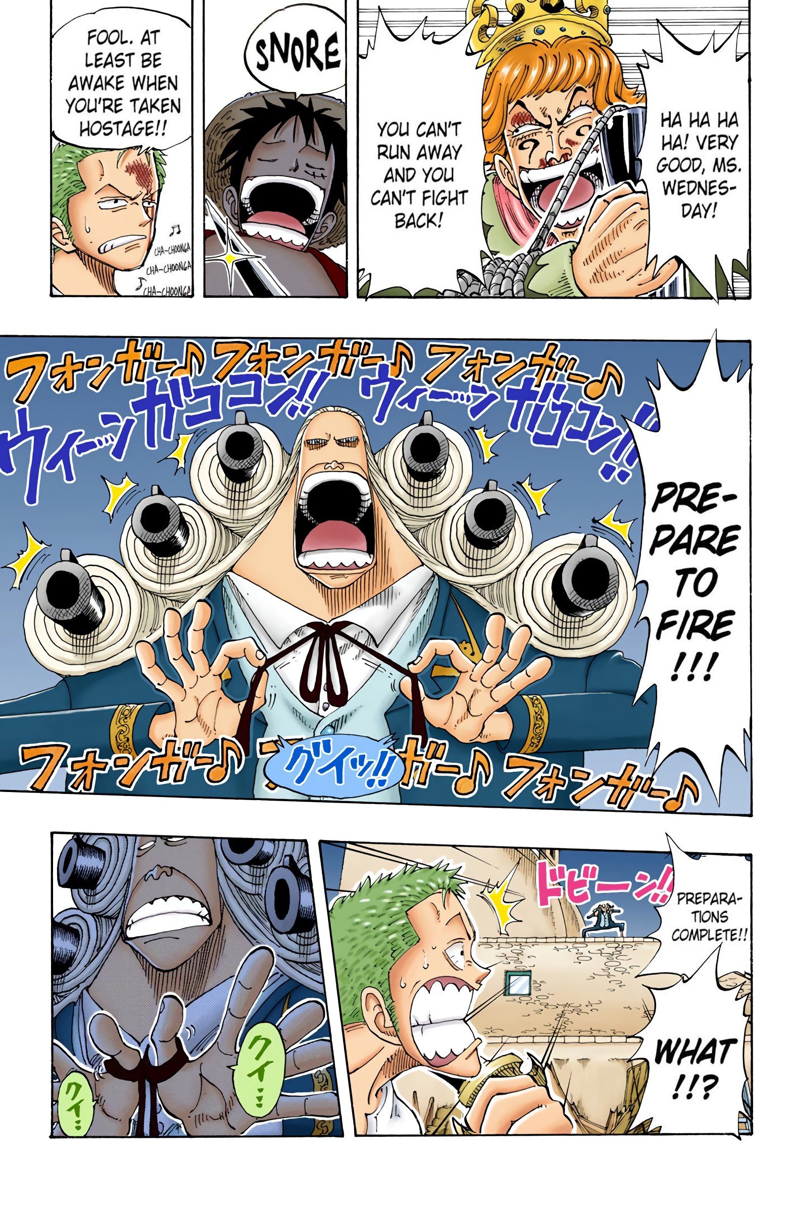 One Piece Colored Manga