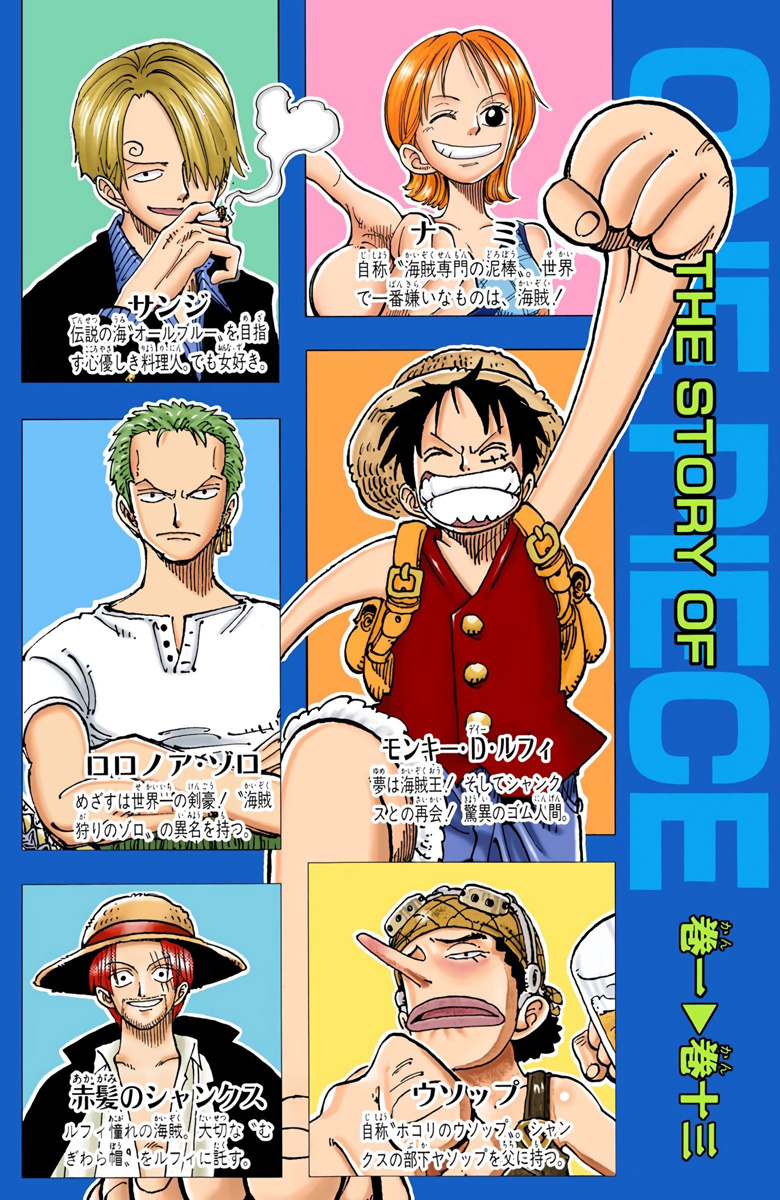 One Piece Colored Manga