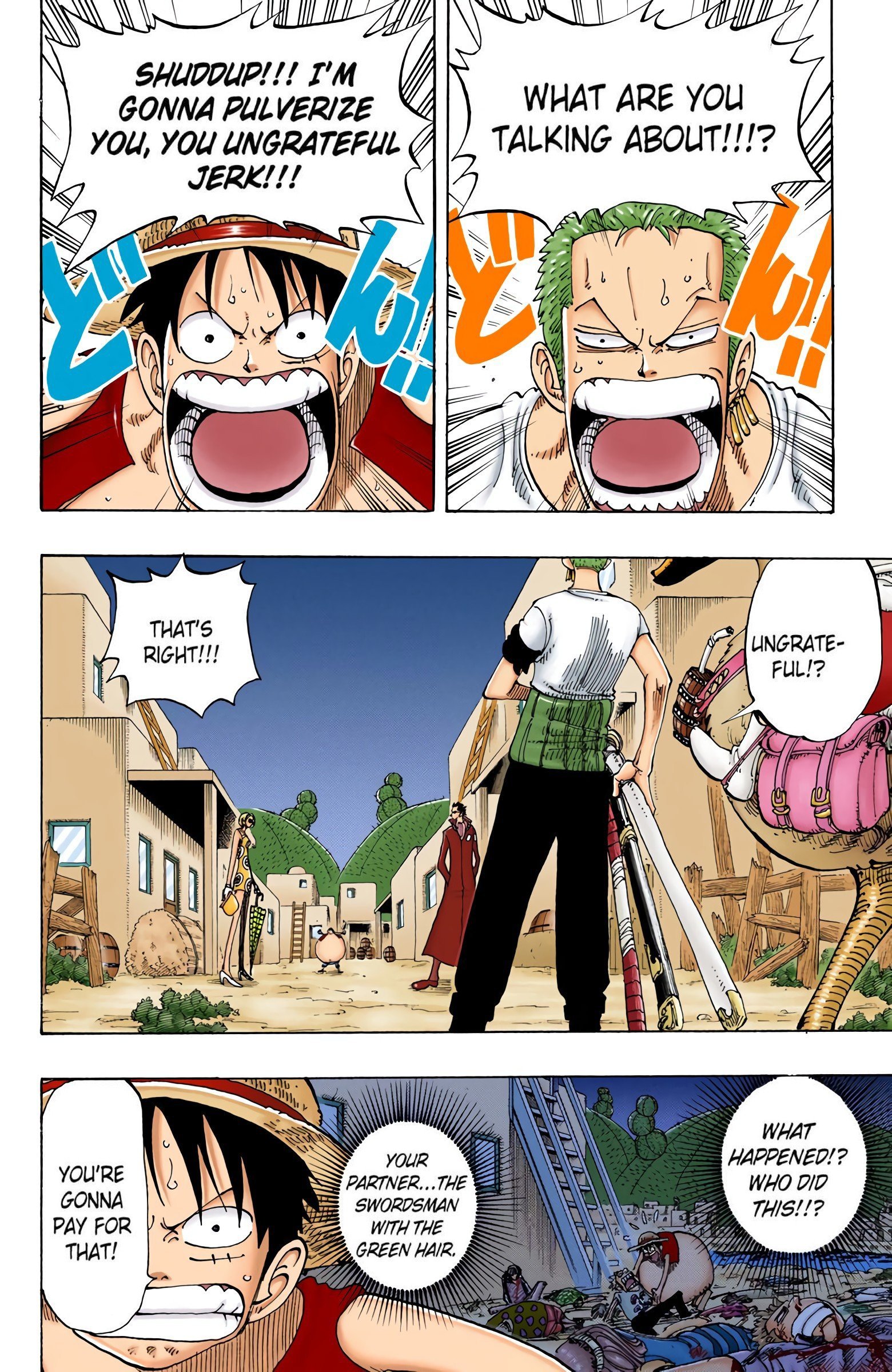 One Piece Colored Manga