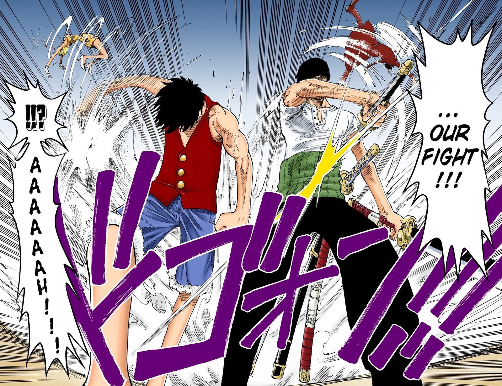 One Piece Colored Manga