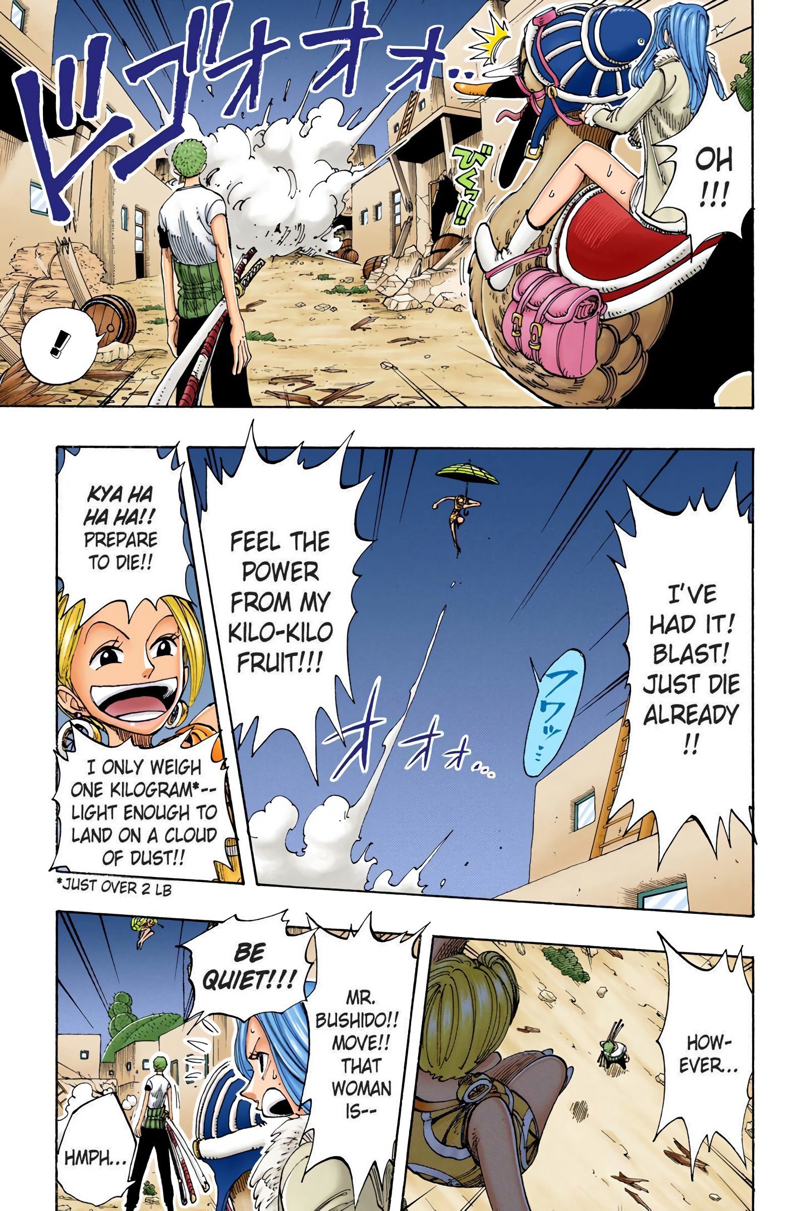 One Piece Colored Manga