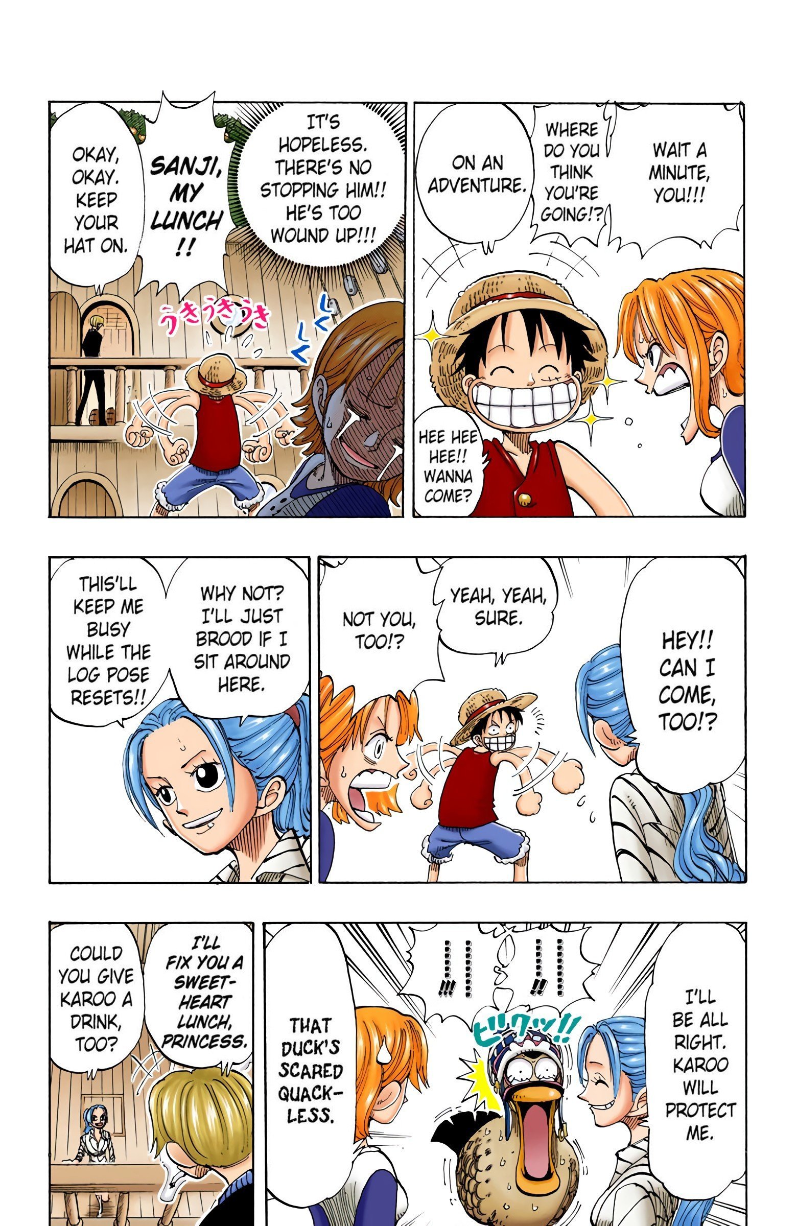 One Piece Colored Manga