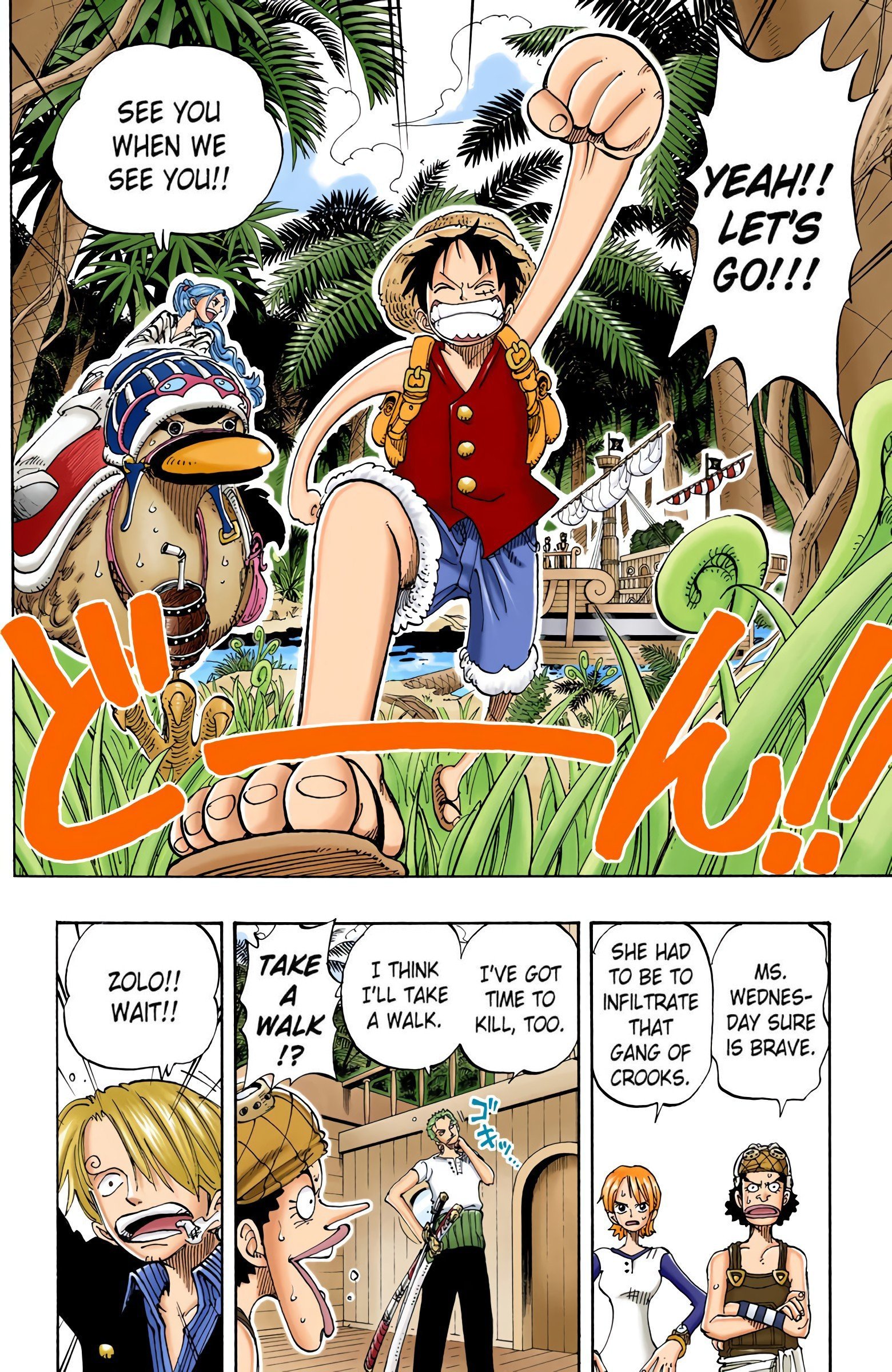 One Piece Colored Manga