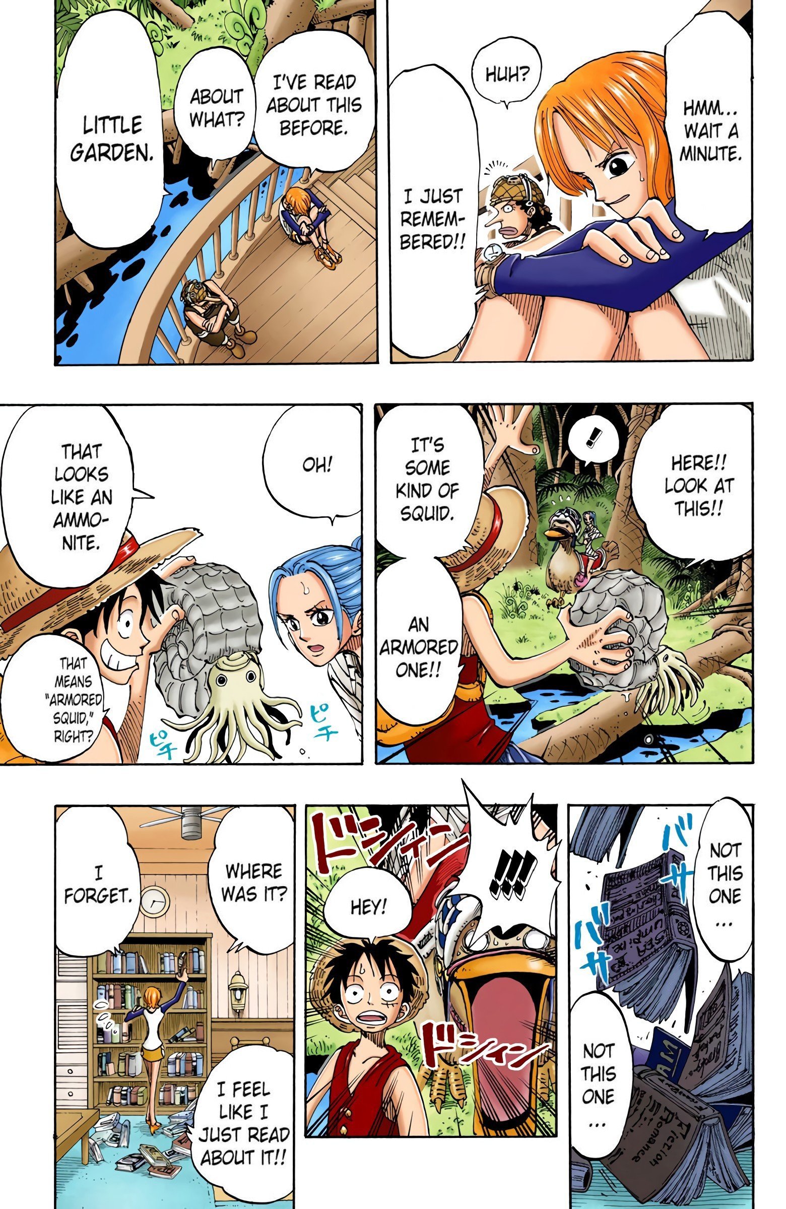 One Piece Colored Manga