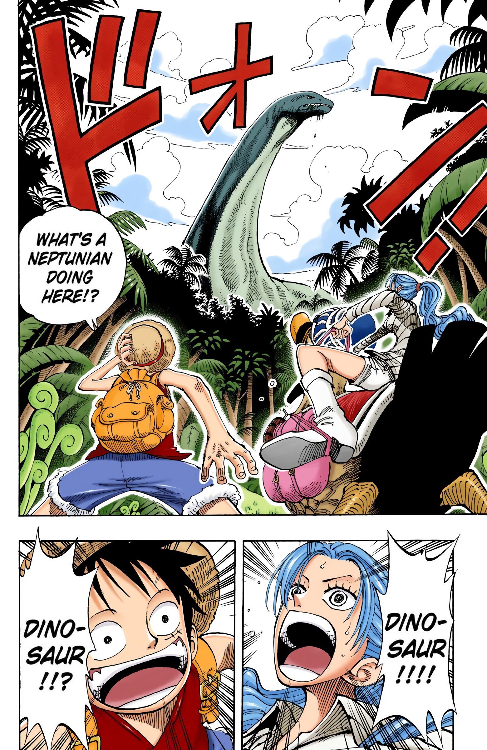 One Piece Colored Manga