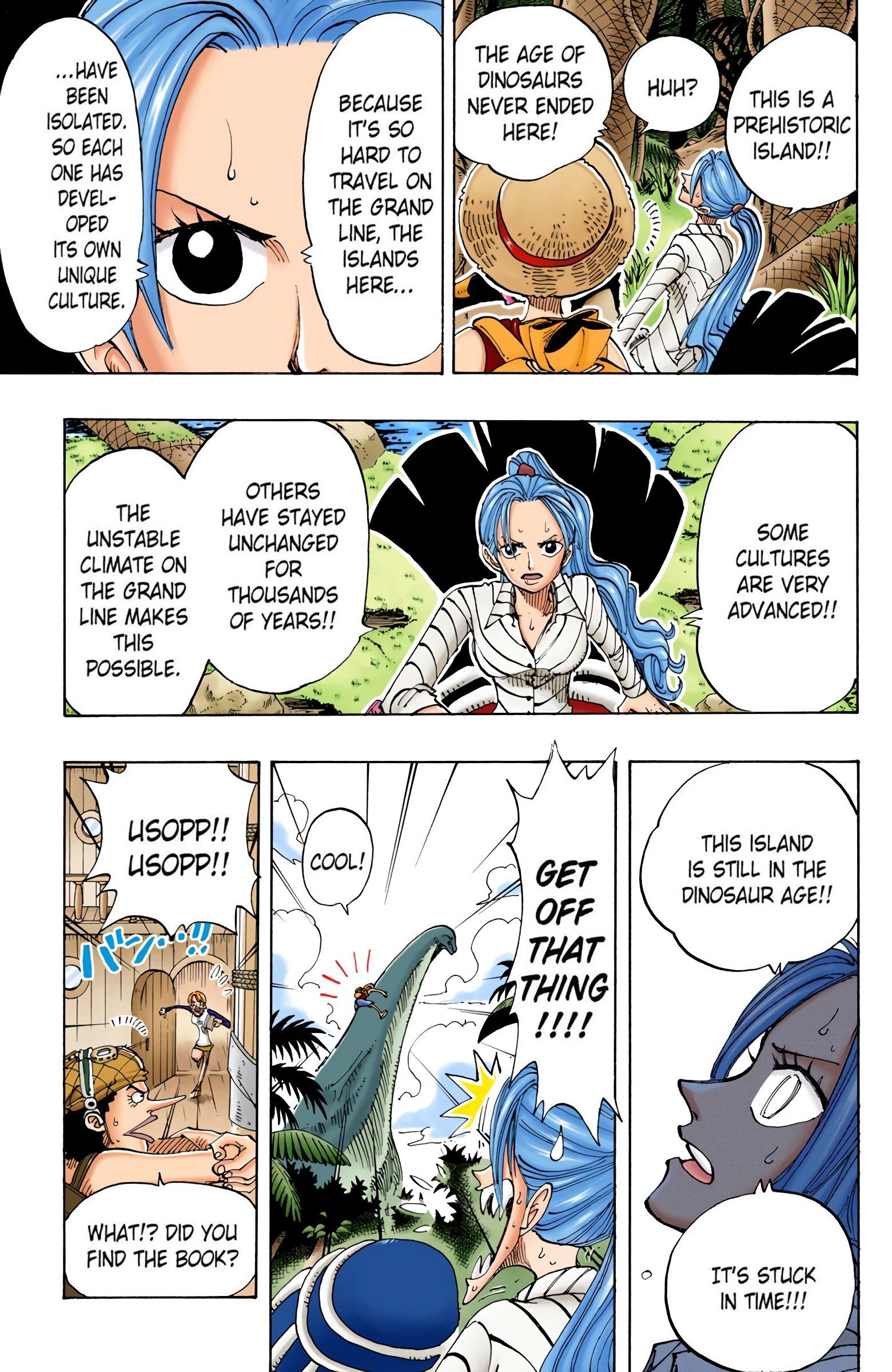 One Piece Colored Manga