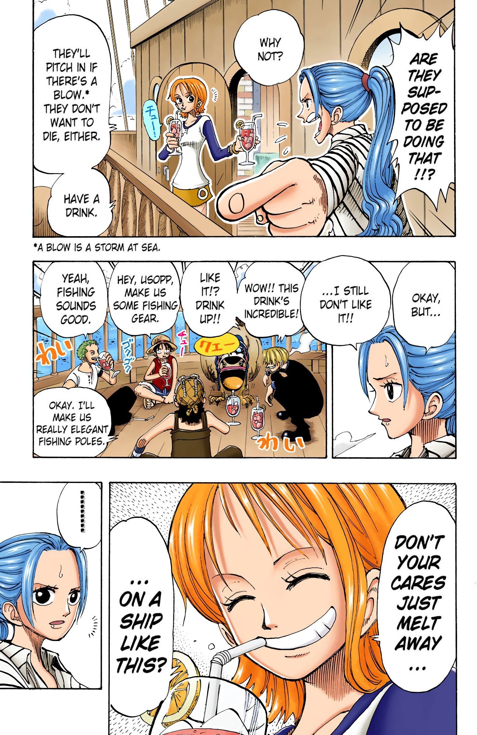 One Piece Colored Manga