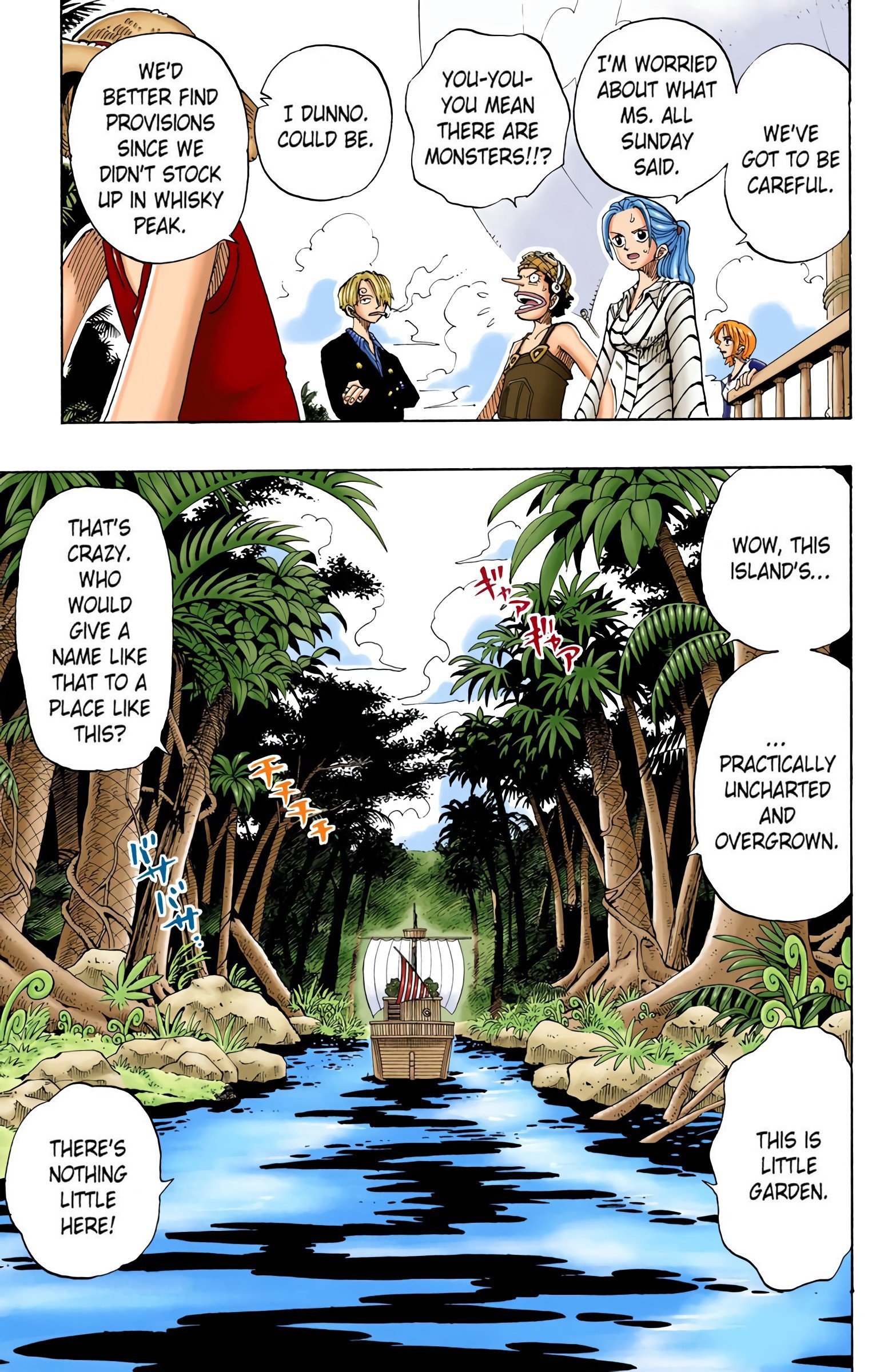 One Piece Colored Manga