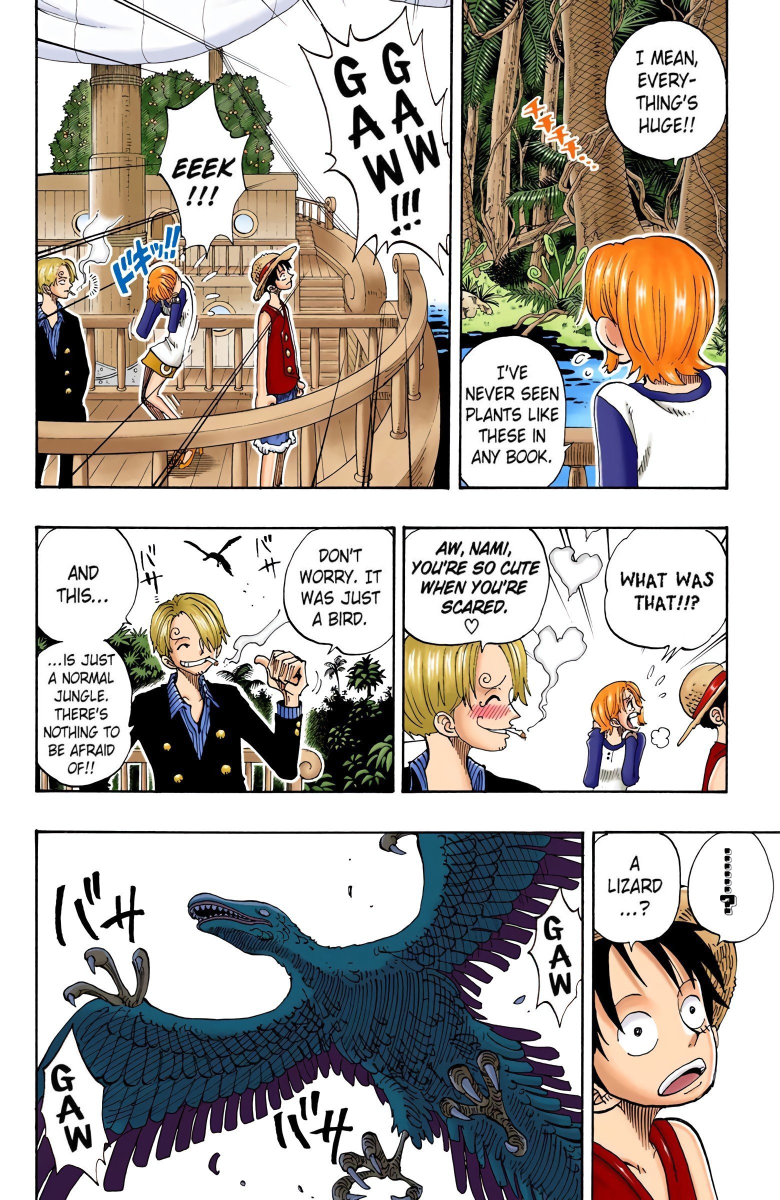 One Piece Colored Manga