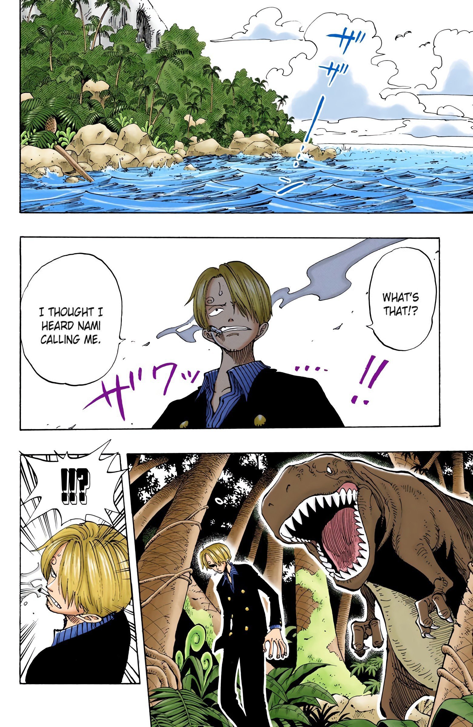 One Piece Colored Manga