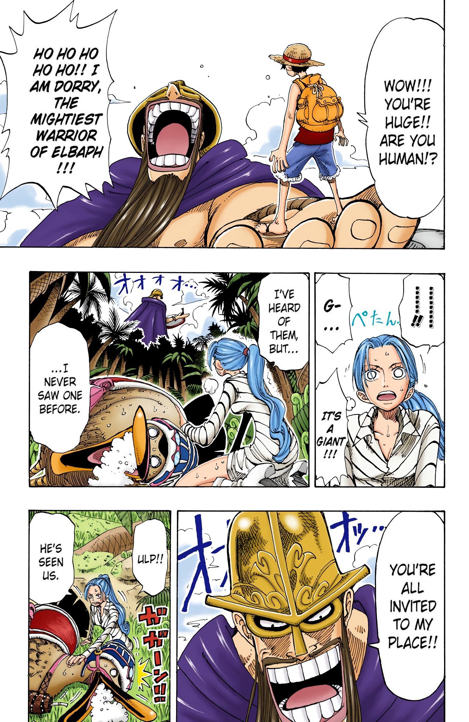 One Piece Colored Manga