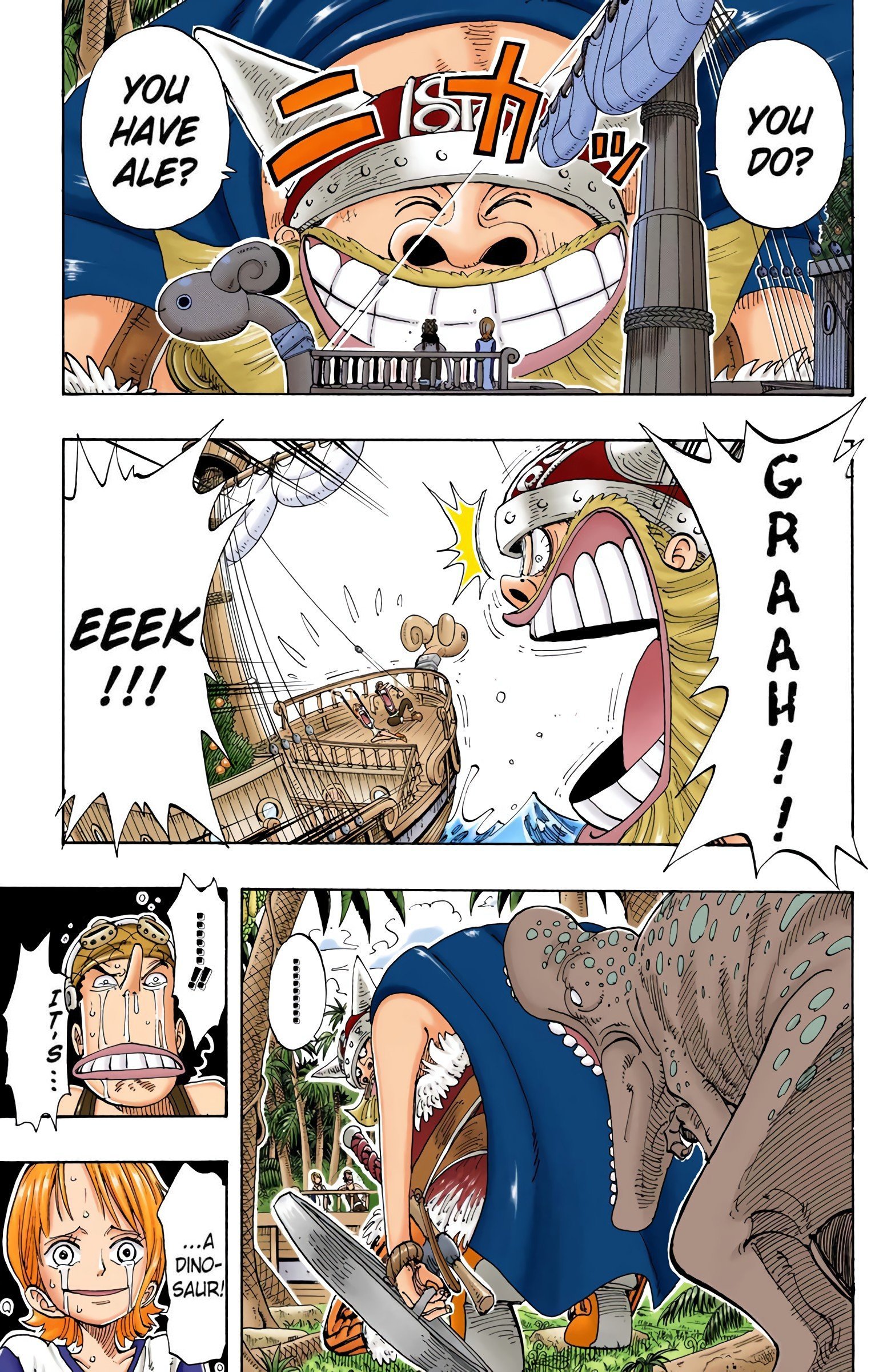 One Piece Colored Manga