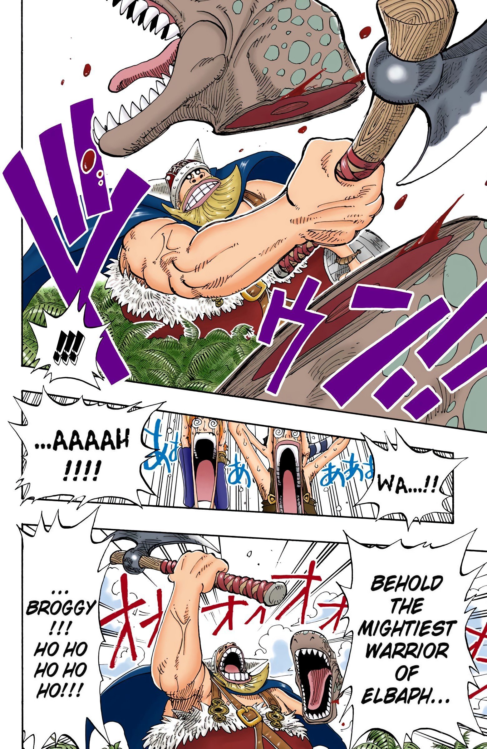 One Piece Colored Manga