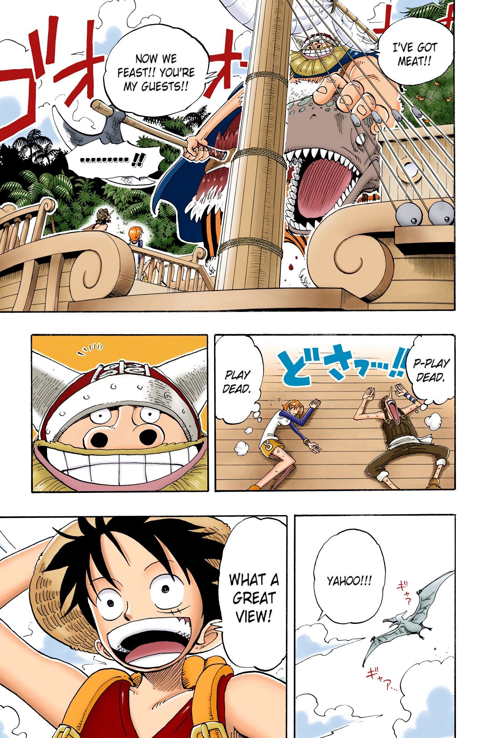 One Piece Colored Manga