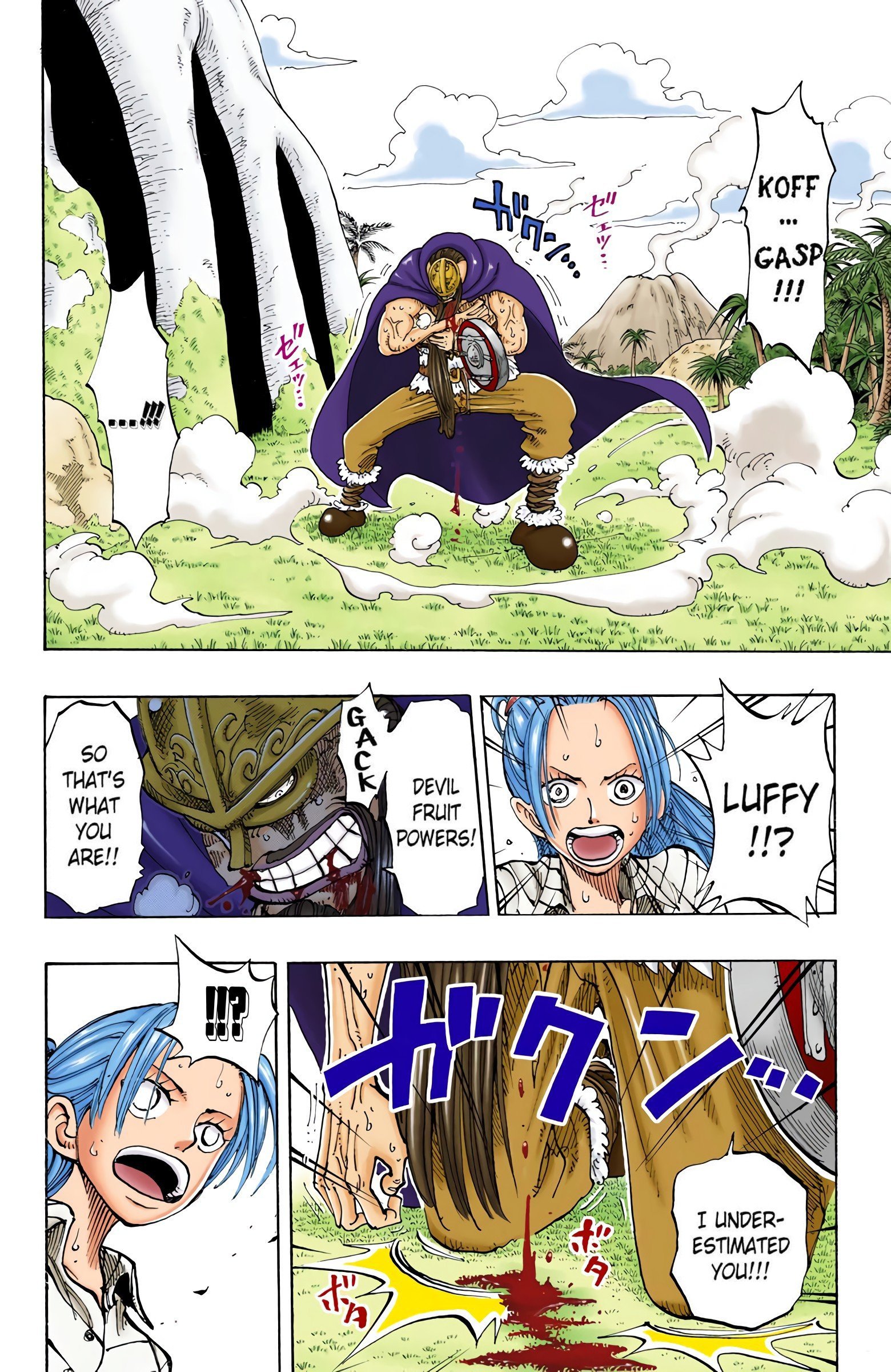 One Piece Colored Manga