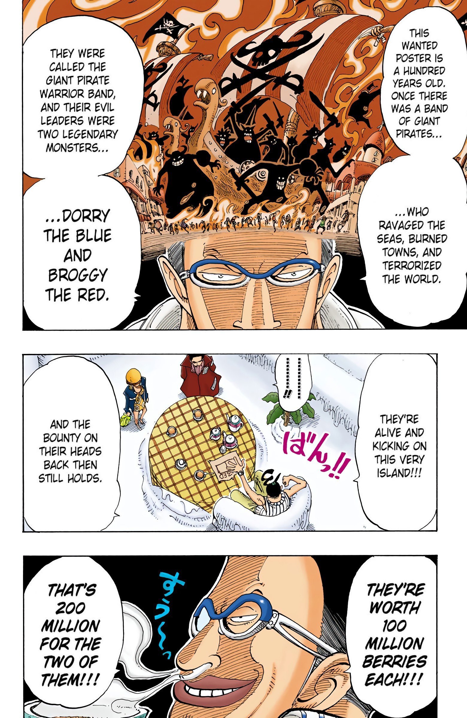 One Piece Colored Manga