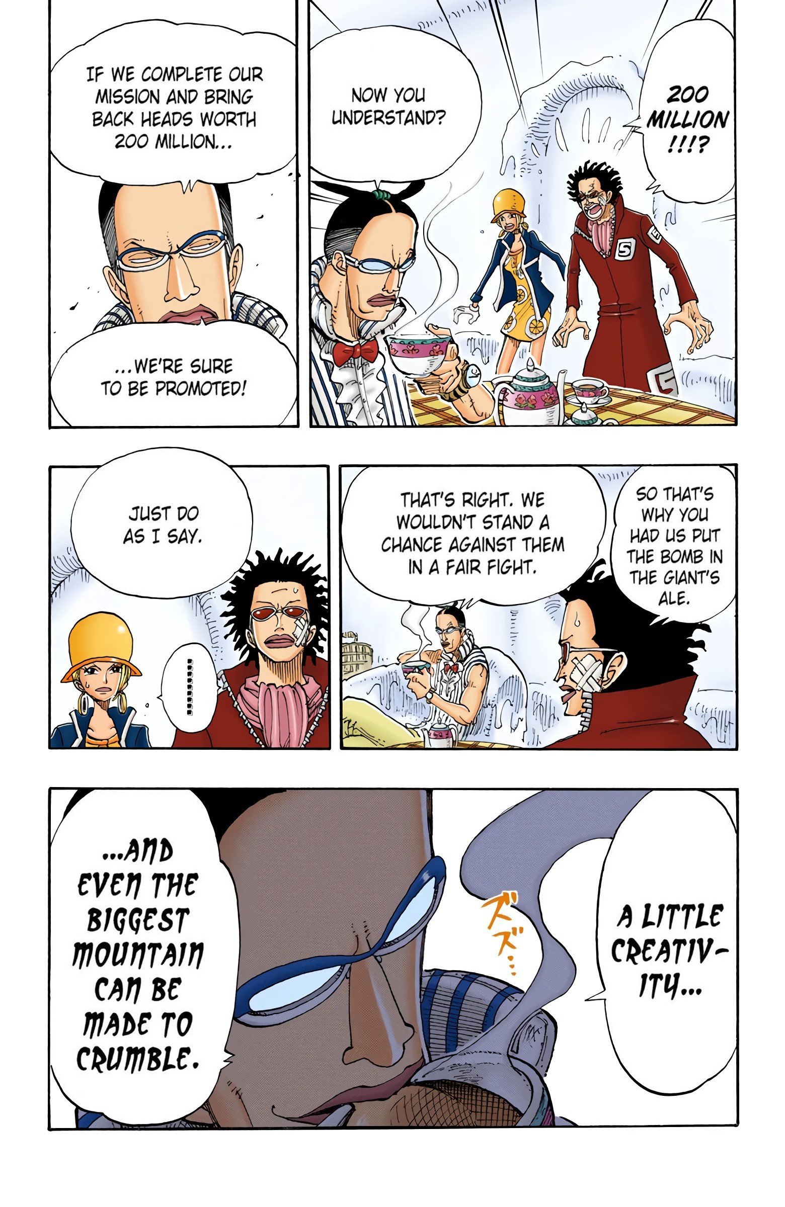 One Piece Colored Manga