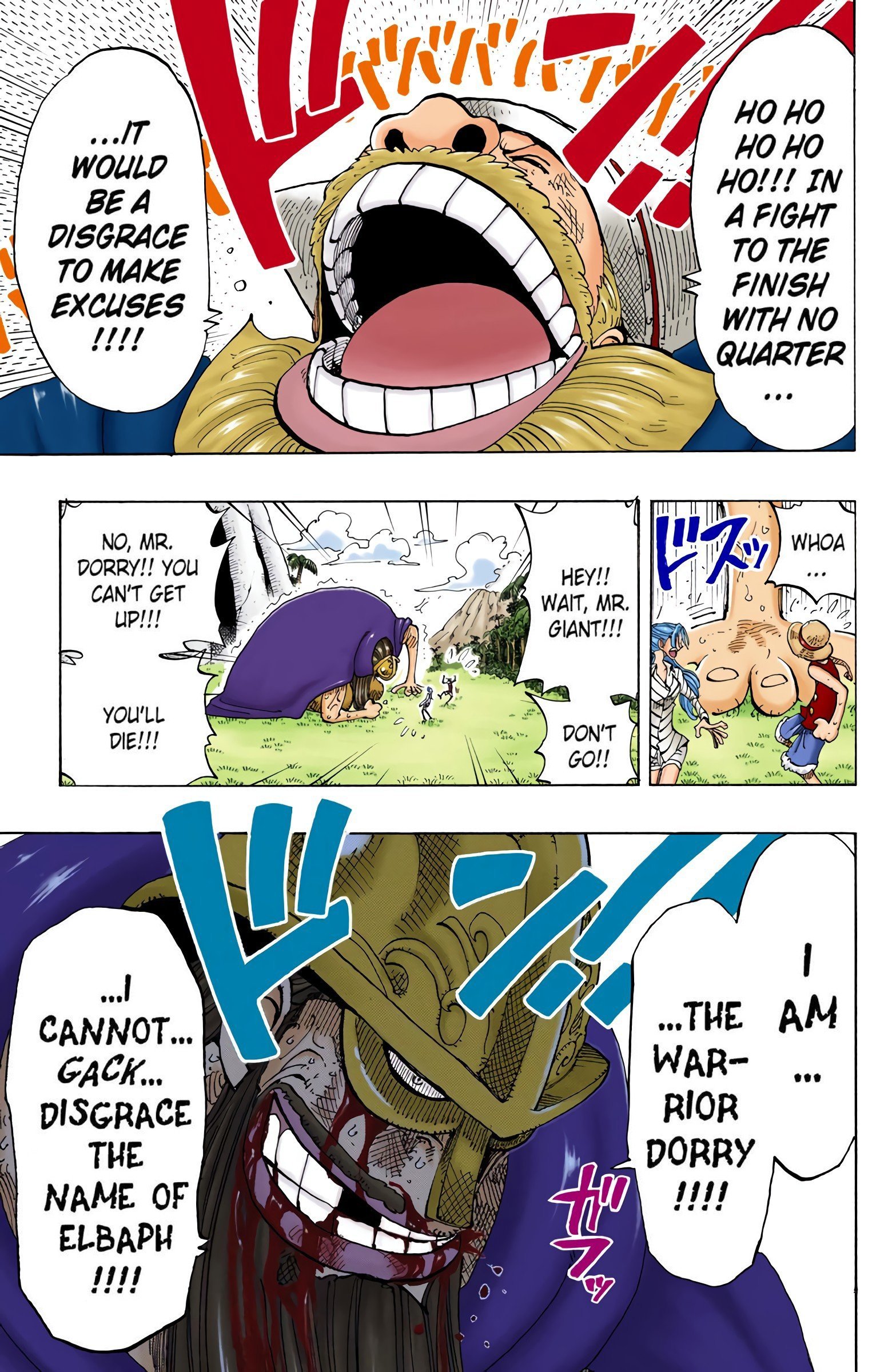 One Piece Colored Manga