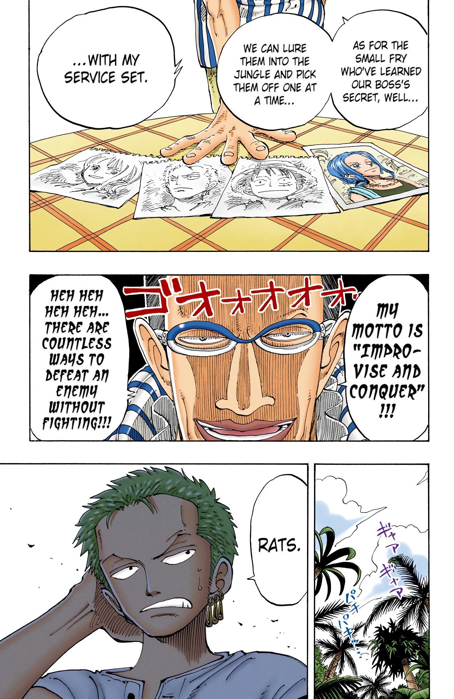 One Piece Colored Manga