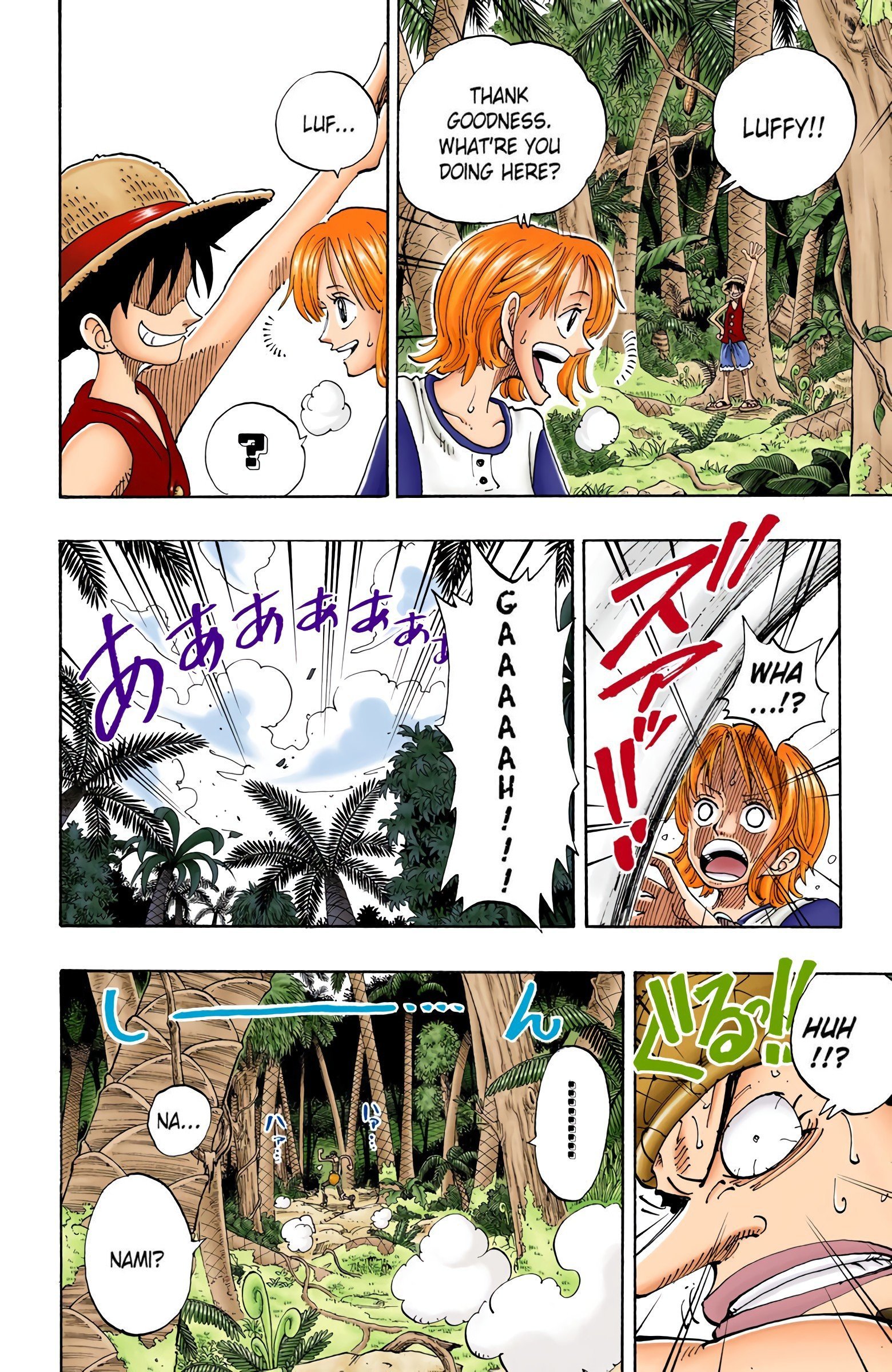 One Piece Colored Manga