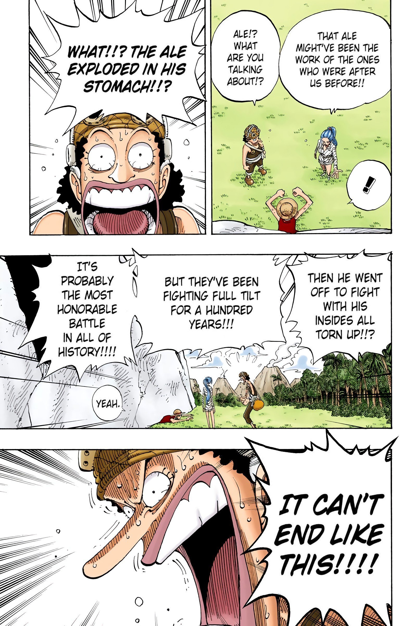 One Piece Colored Manga