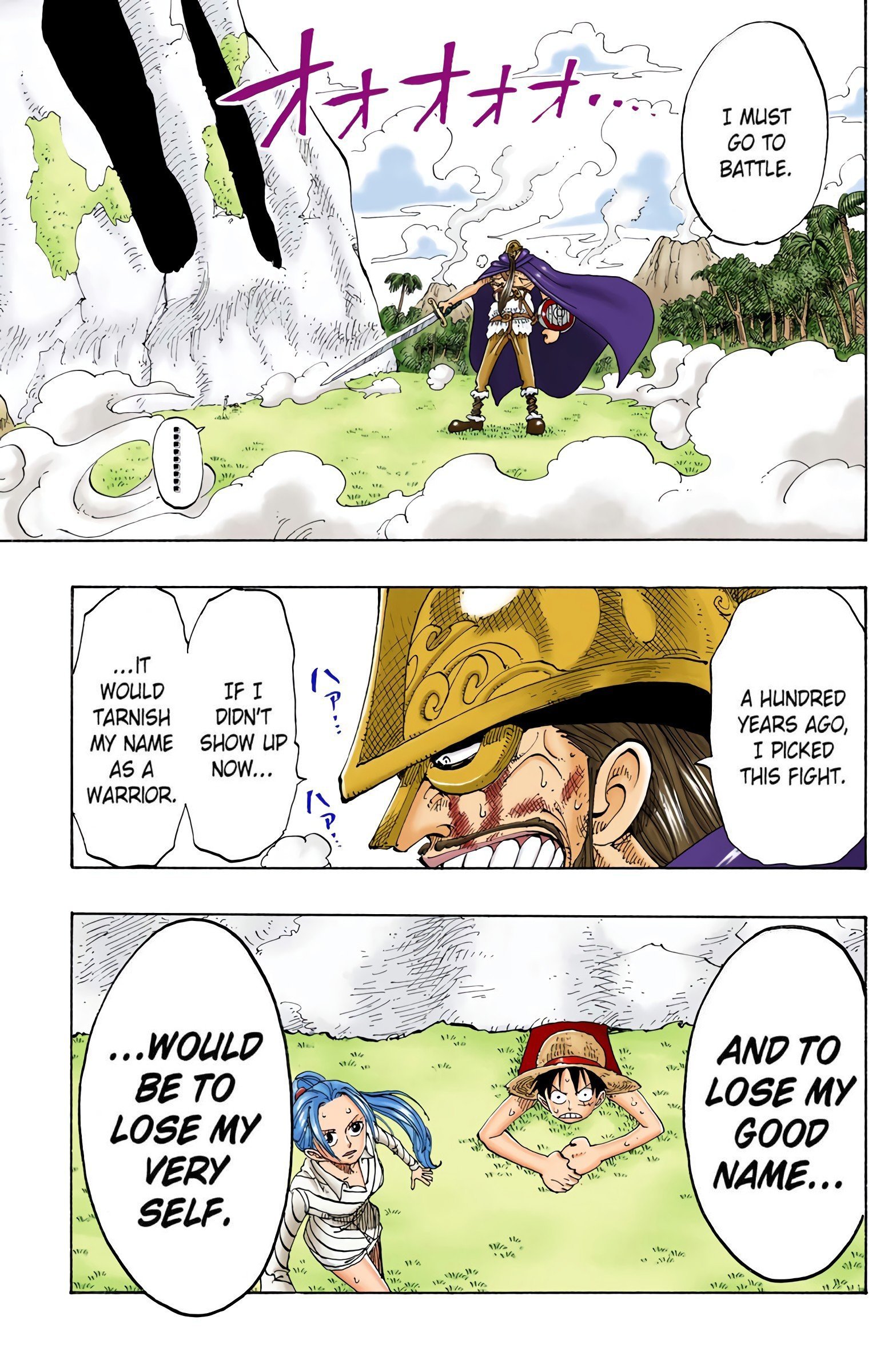 One Piece Colored Manga