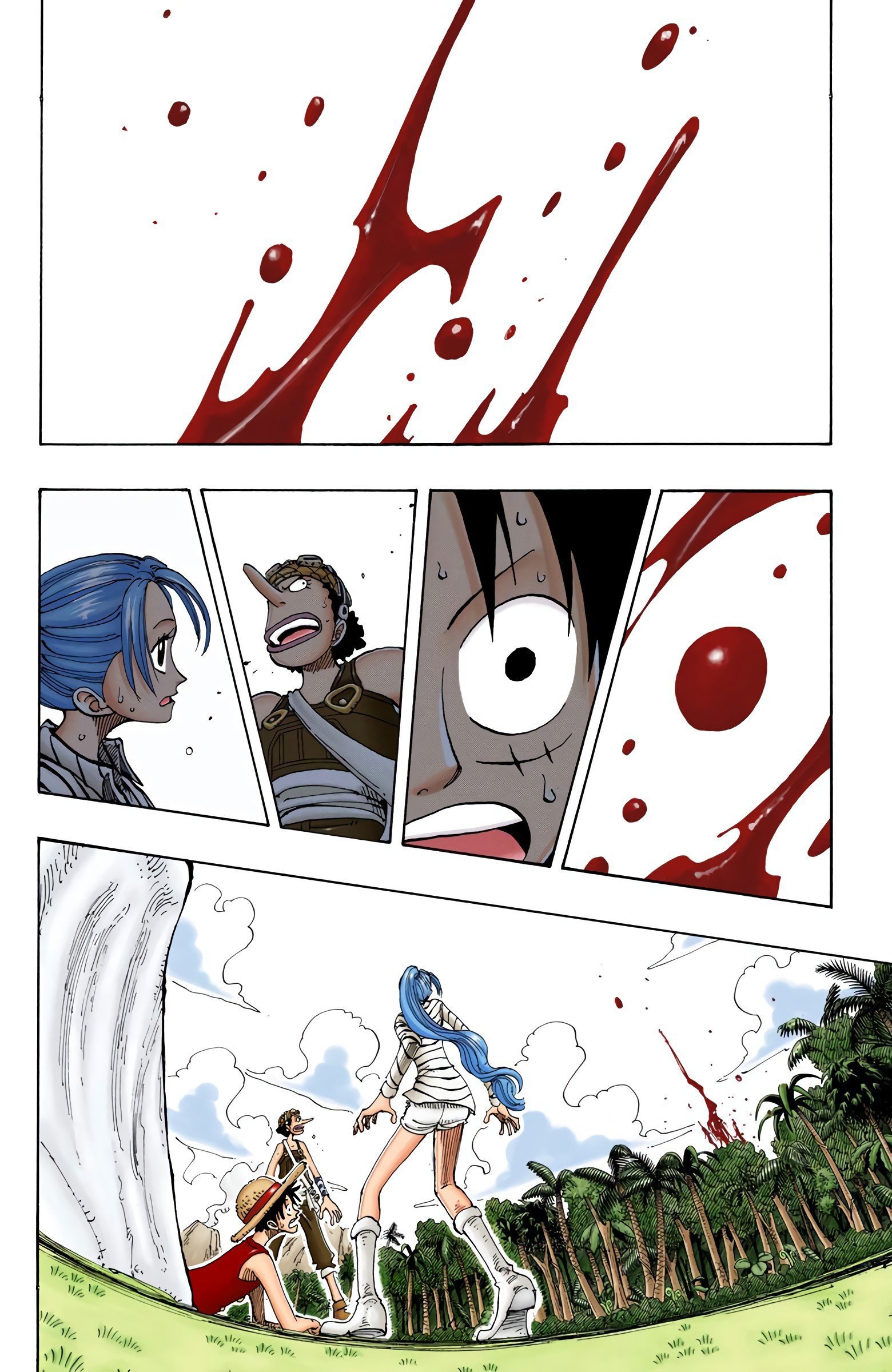 One Piece Colored Manga