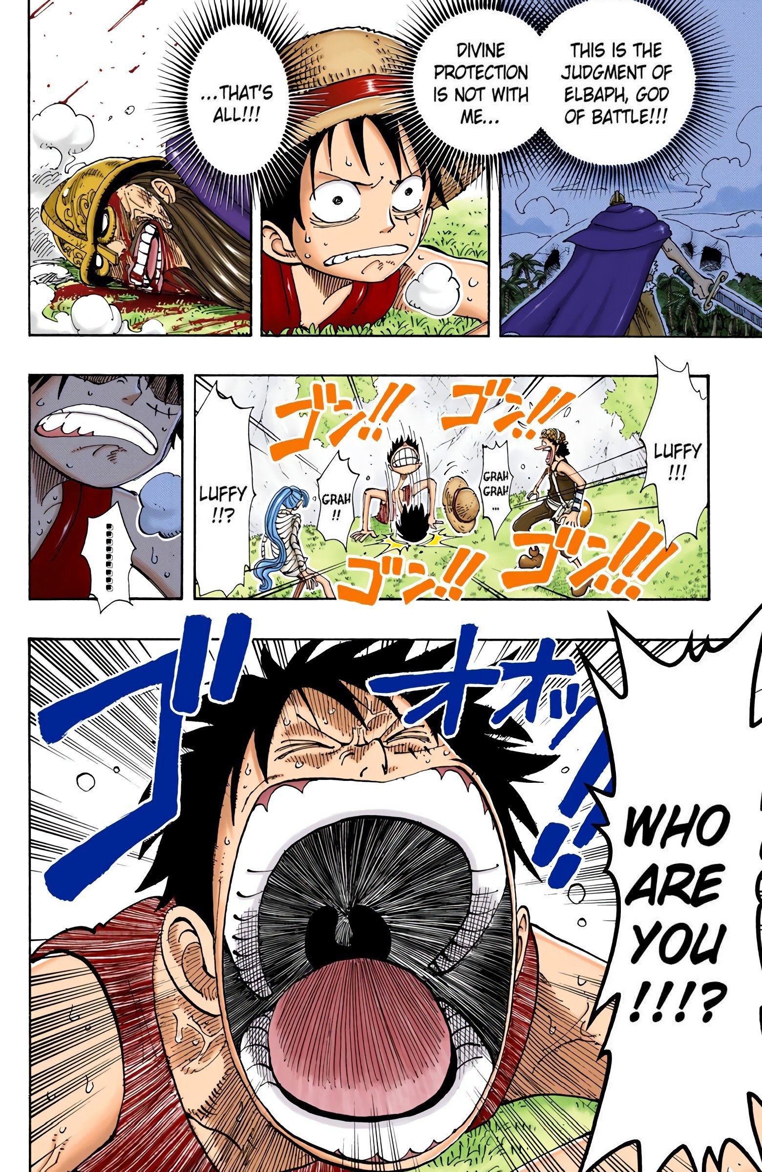 One Piece Colored Manga