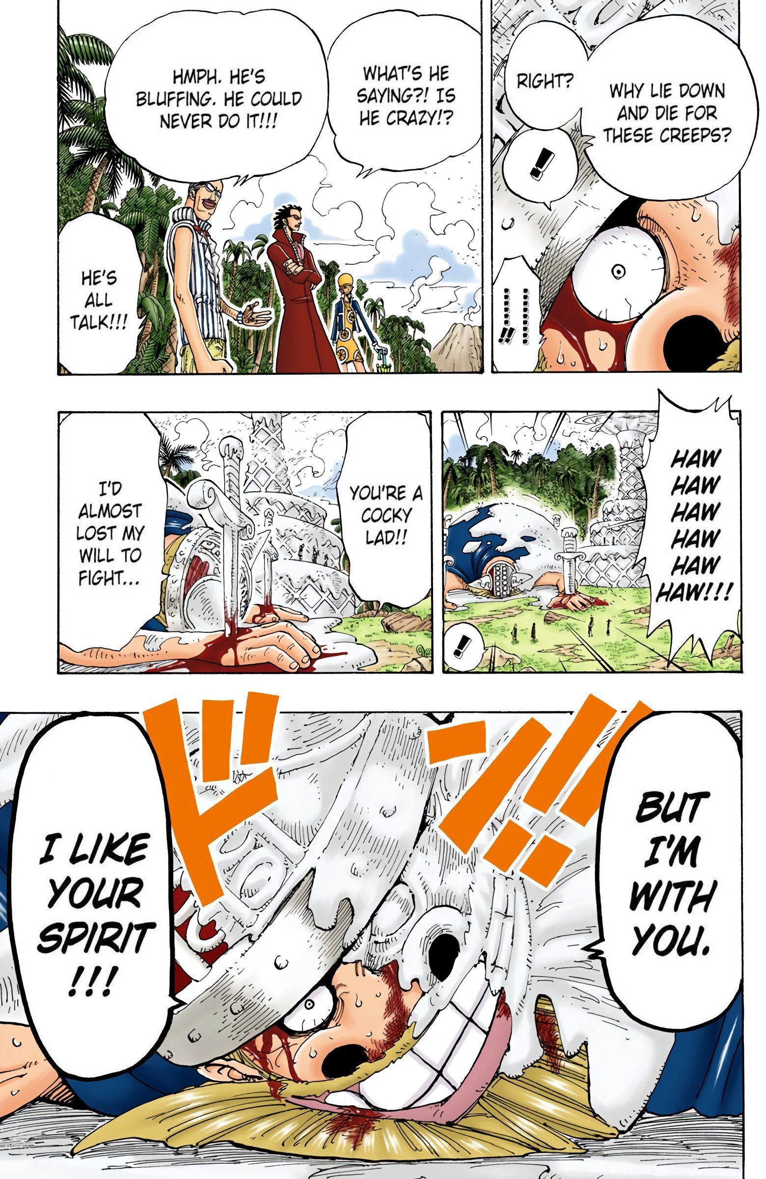 One Piece Colored Manga