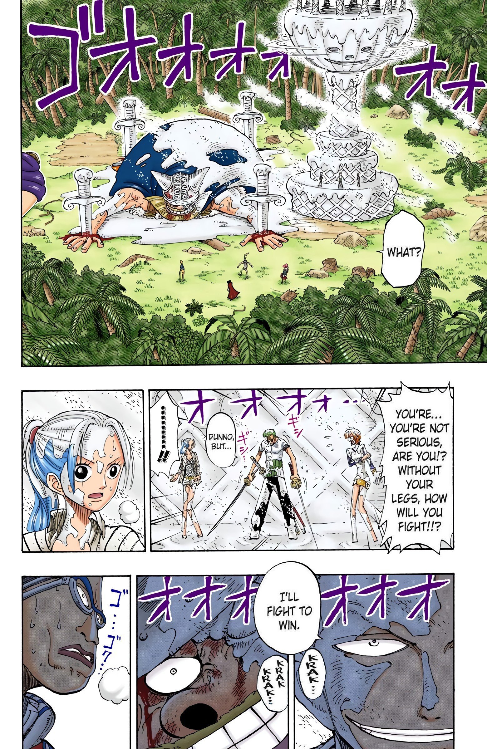 One Piece Colored Manga