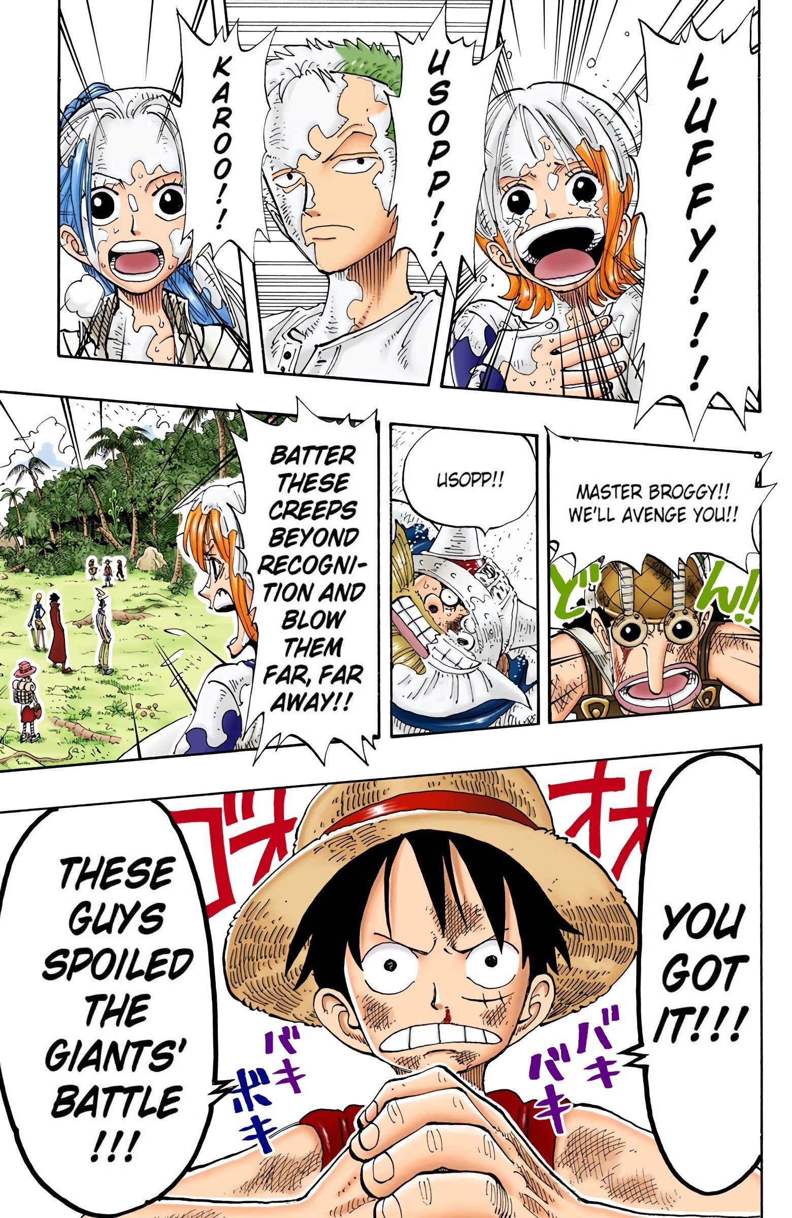 One Piece Colored Manga