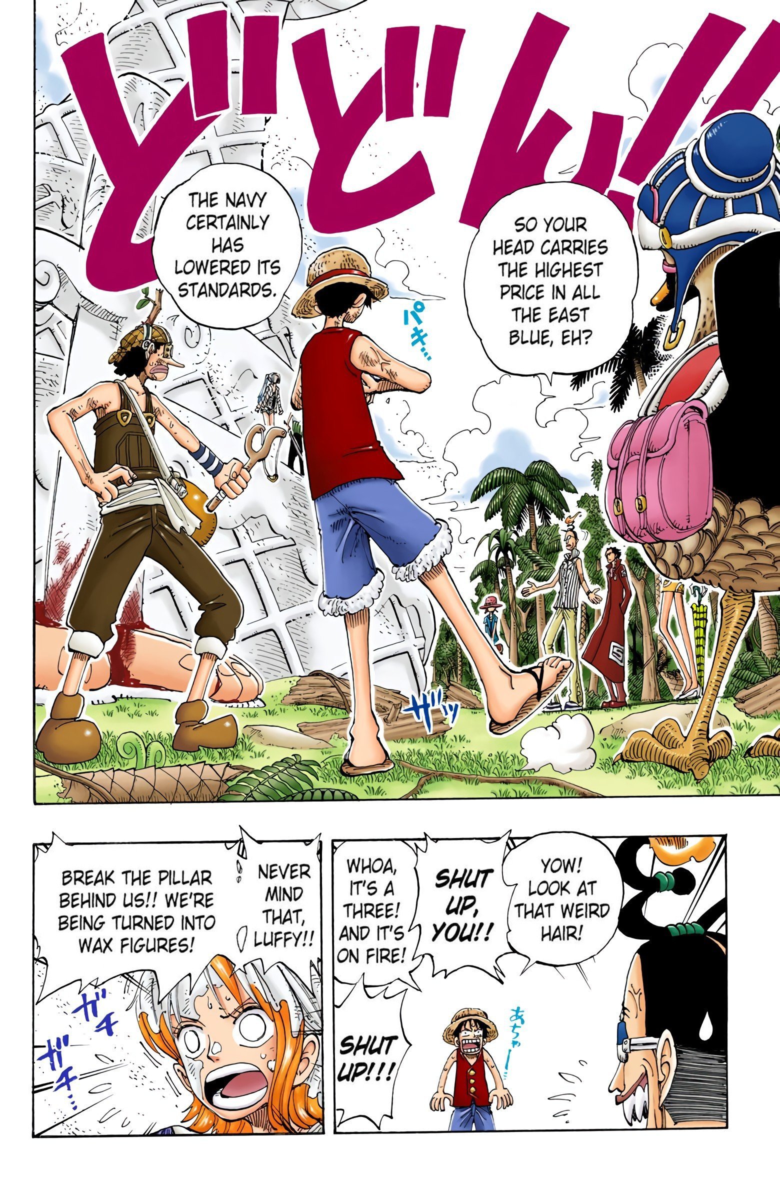 One Piece Colored Manga