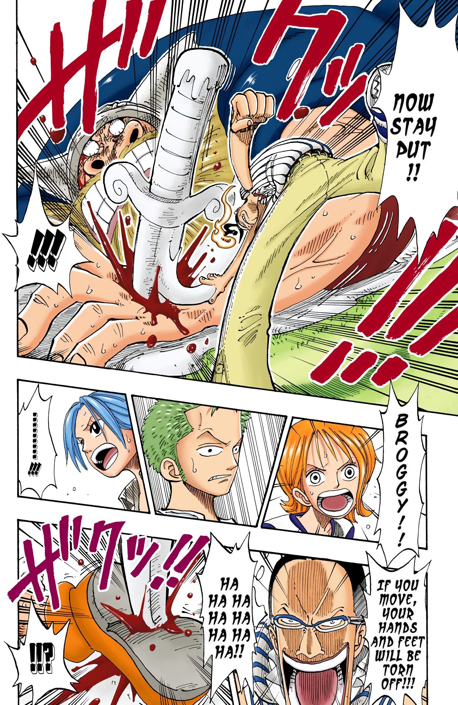 One Piece Colored Manga