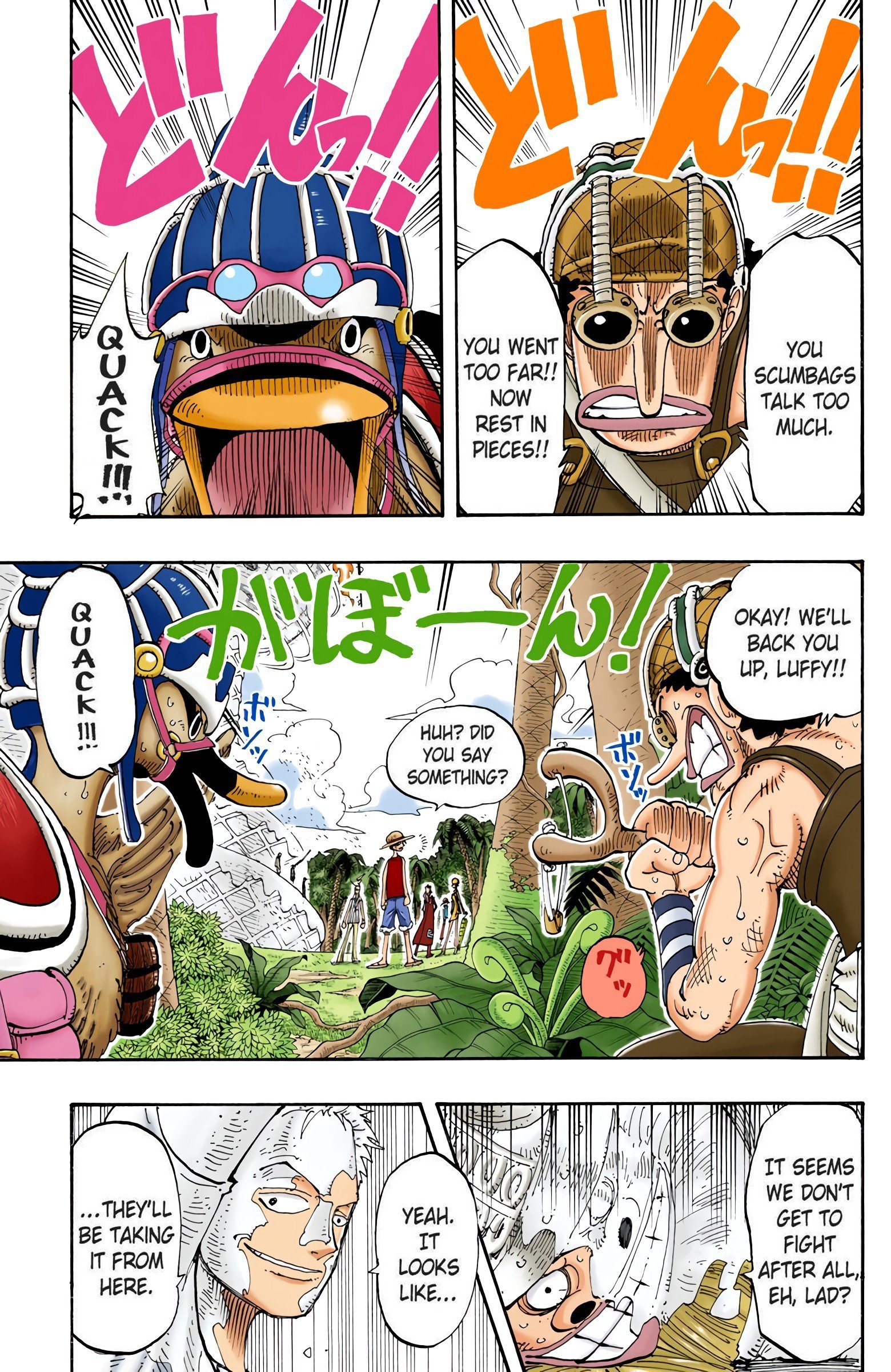 One Piece Colored Manga