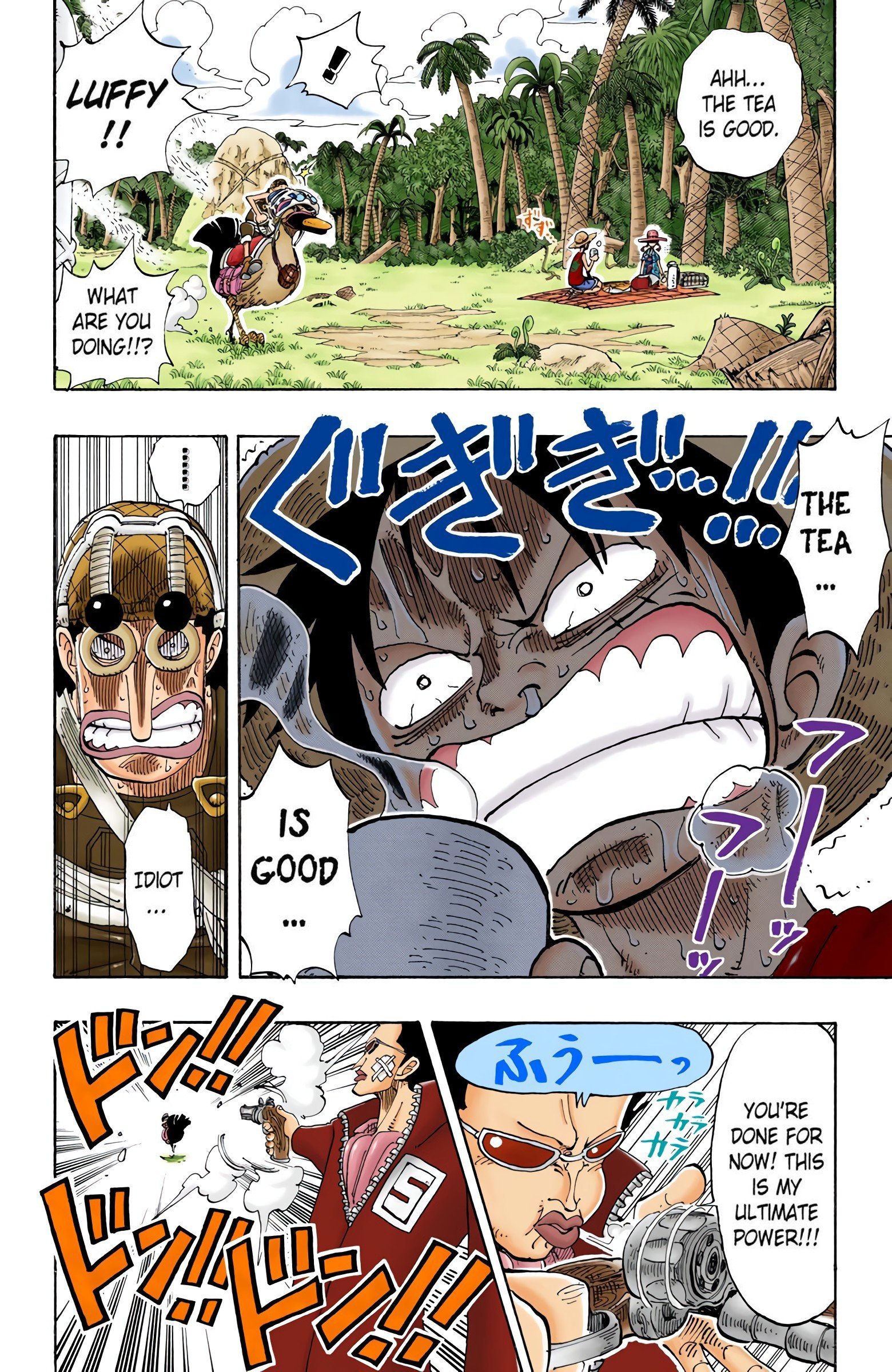 One Piece Colored Manga