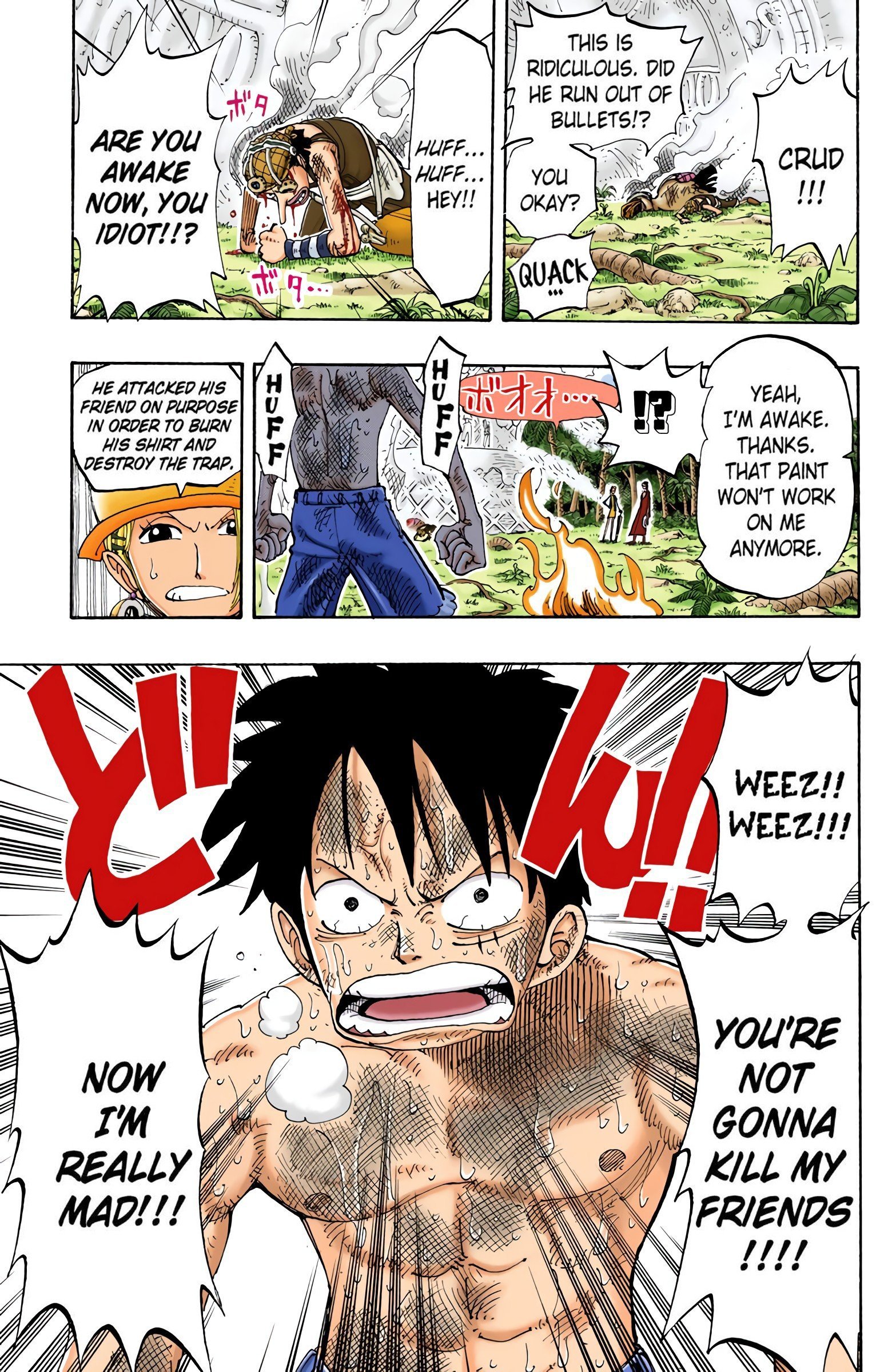 One Piece Colored Manga