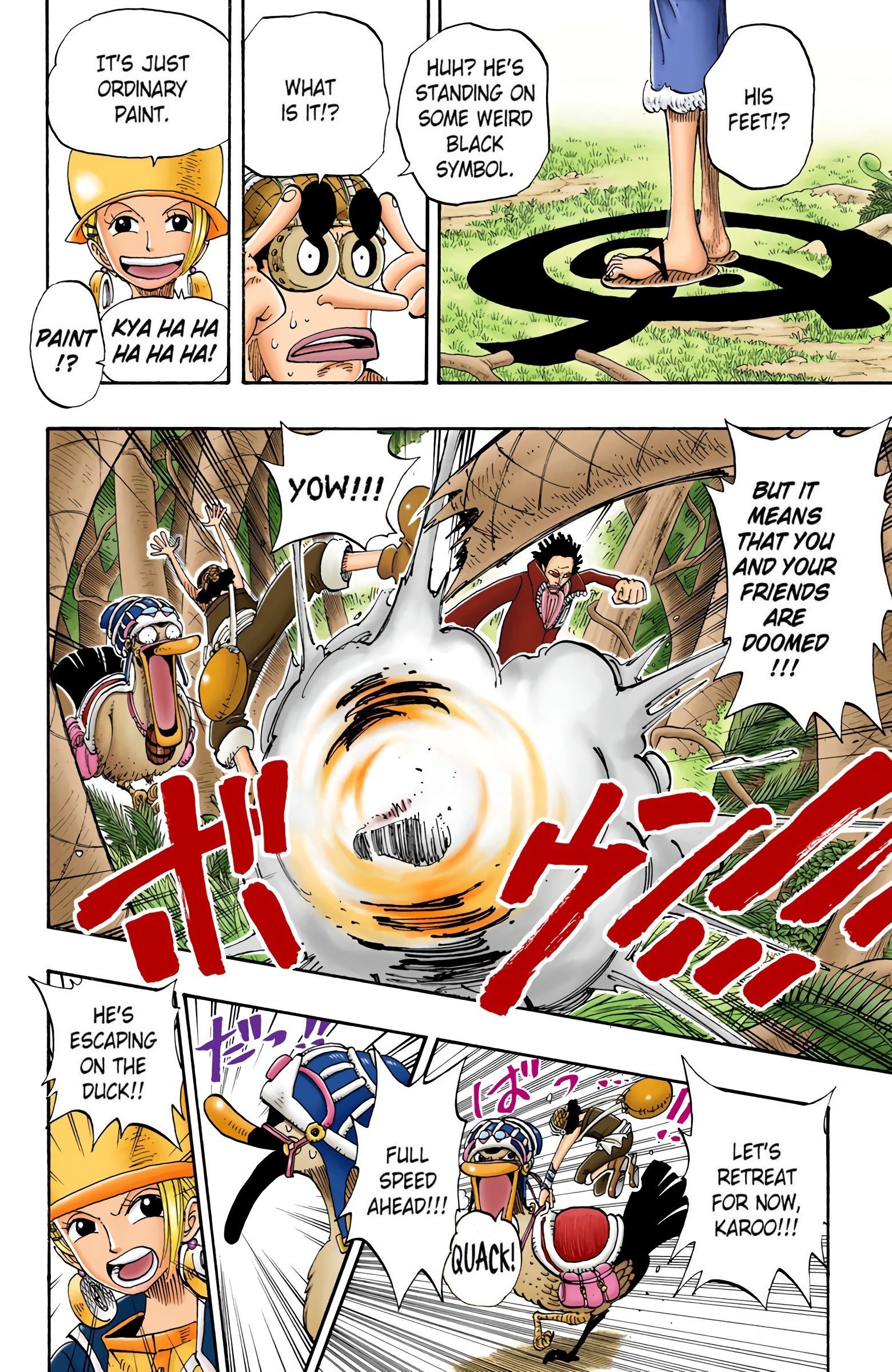 One Piece Colored Manga