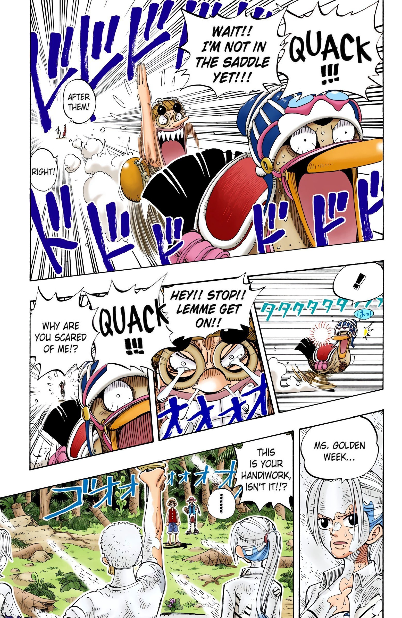 One Piece Colored Manga