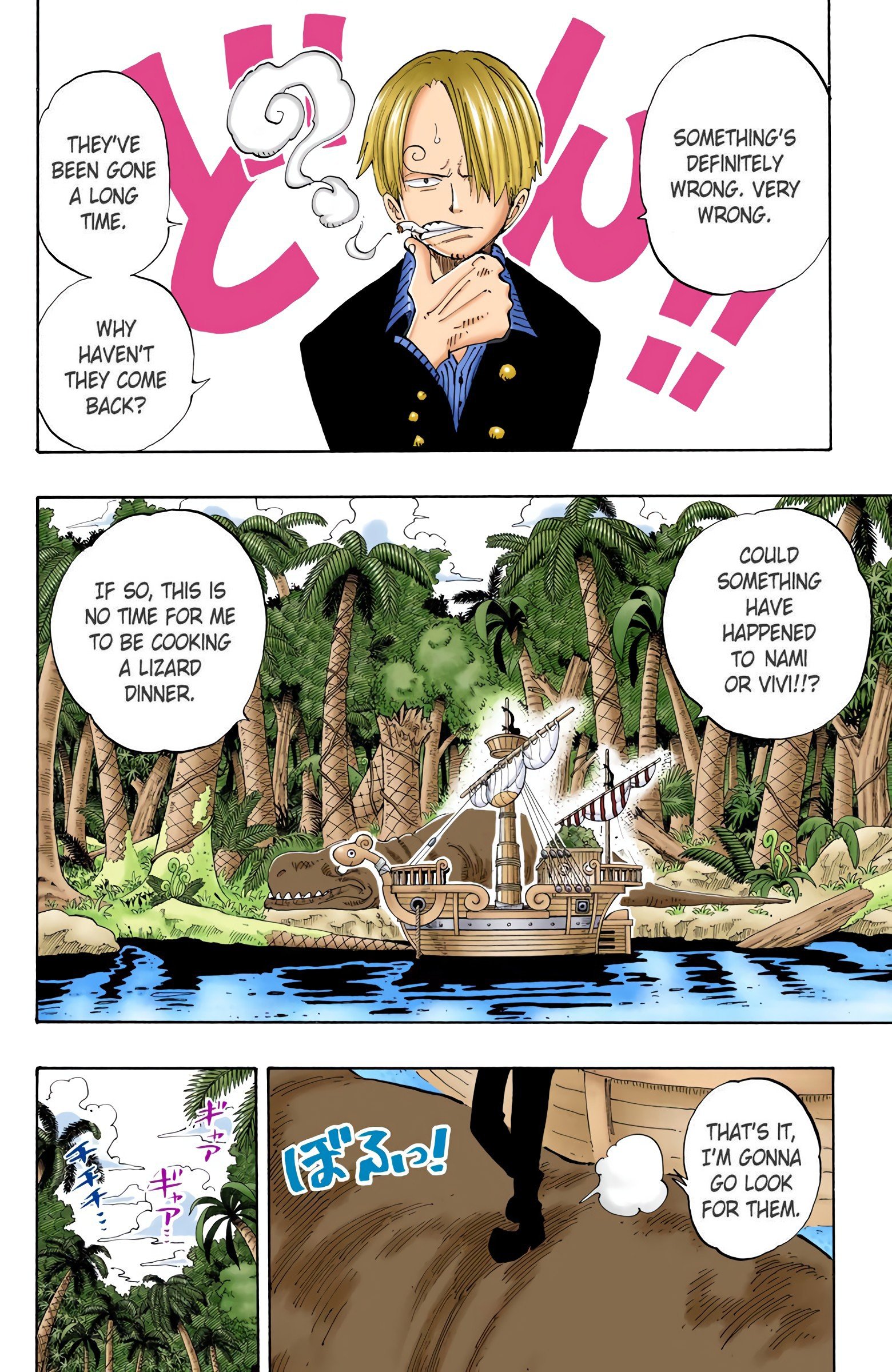 One Piece Colored Manga