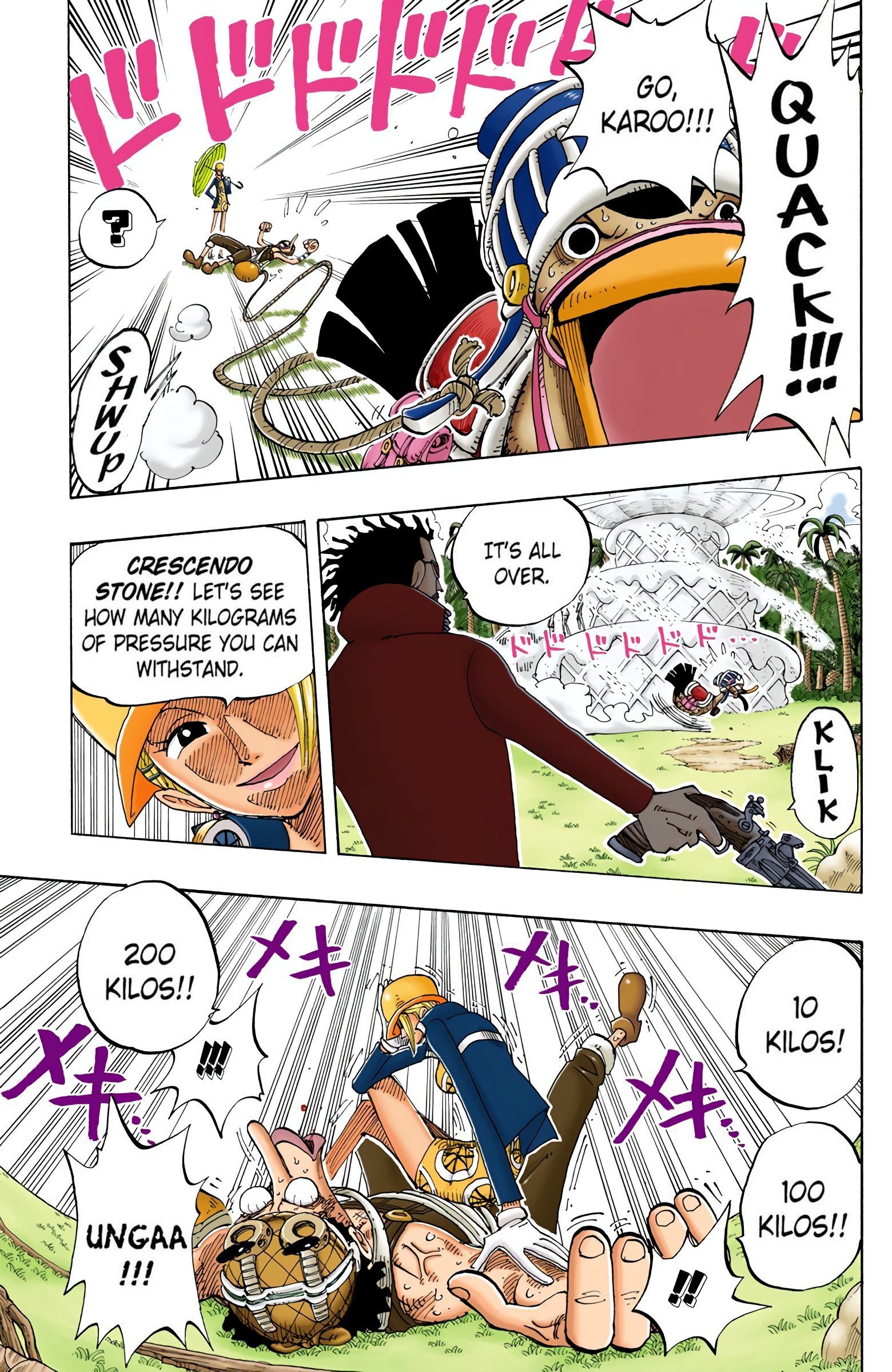 One Piece Colored Manga