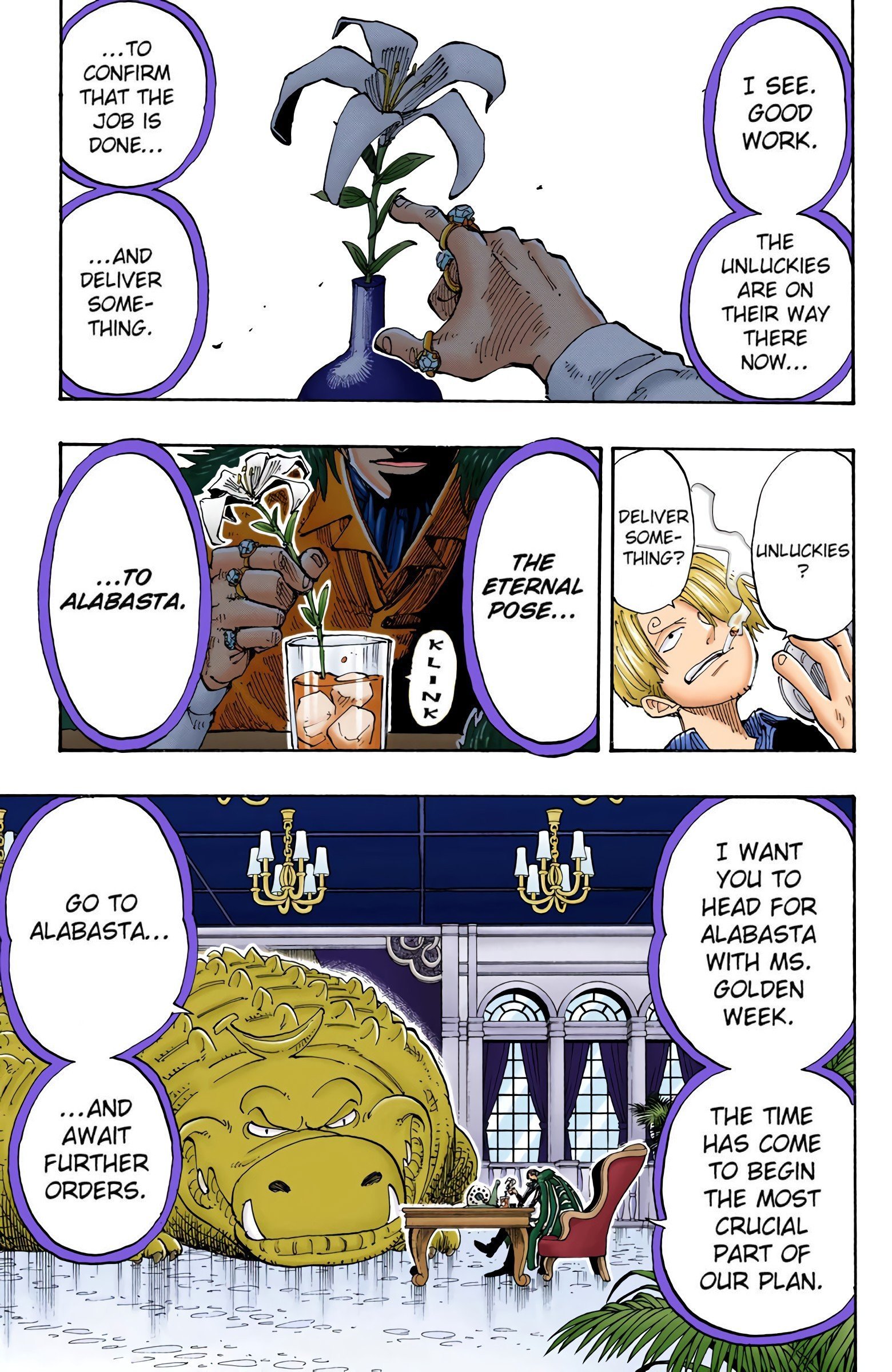 One Piece Colored Manga