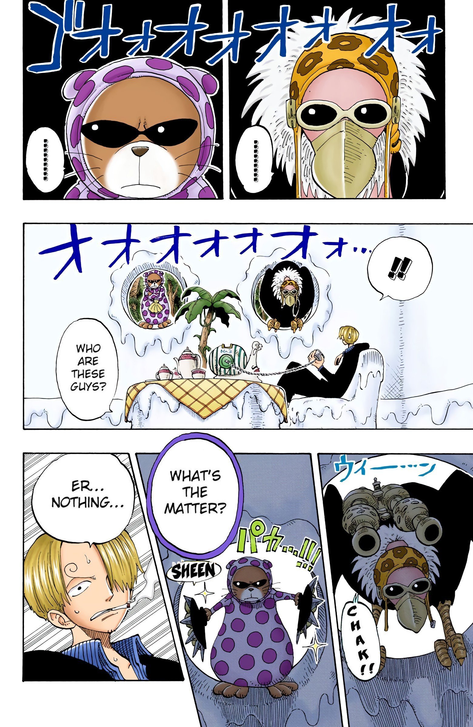 One Piece Colored Manga