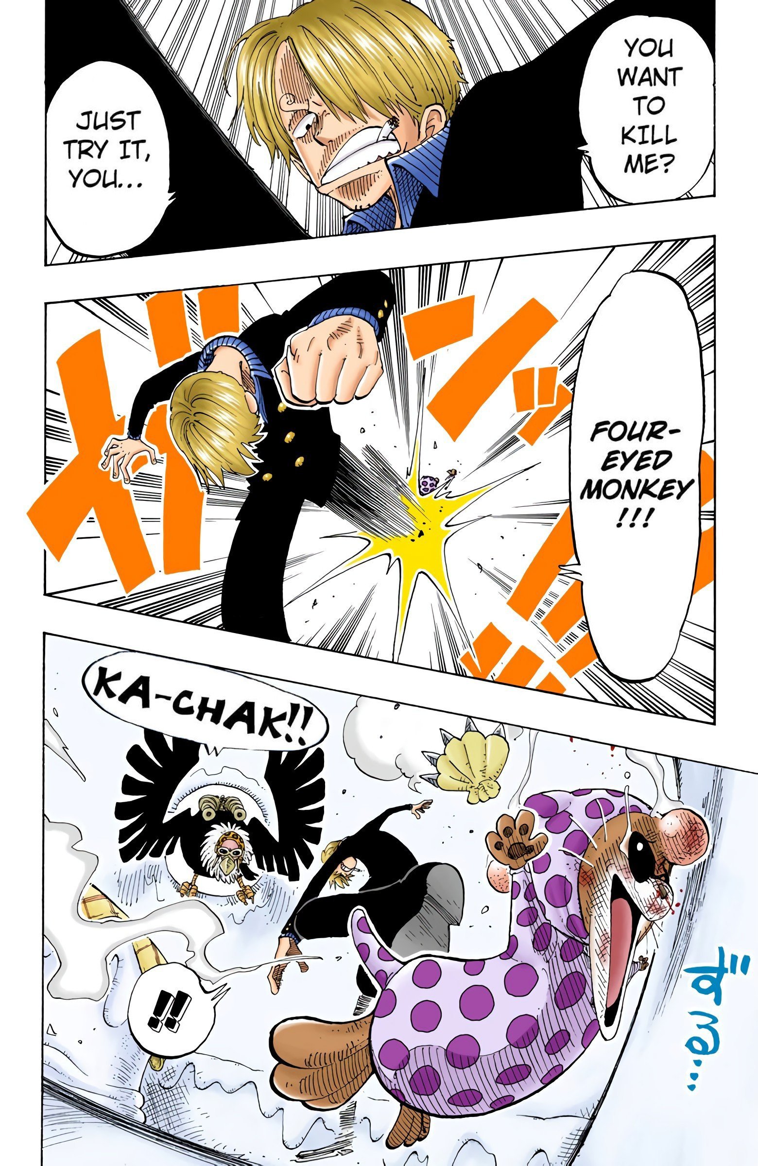 One Piece Colored Manga