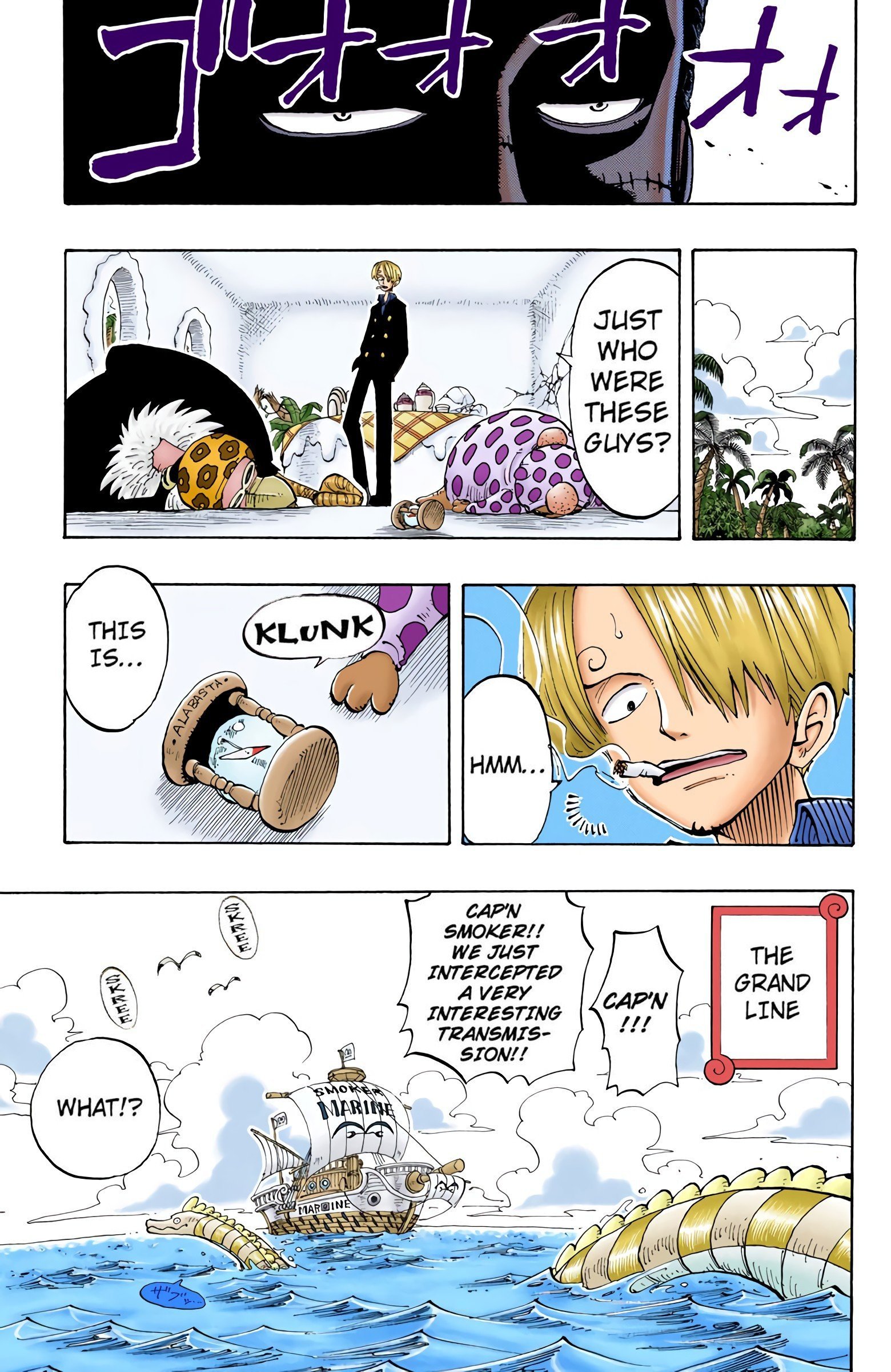 One Piece Colored Manga